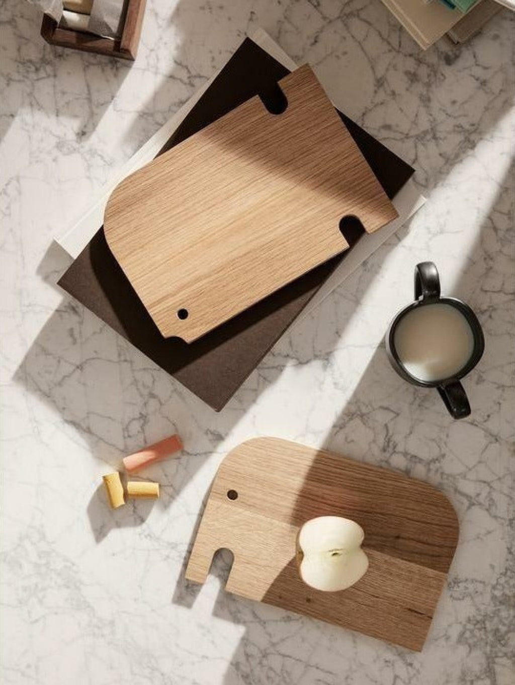 Ferm Living Ani Board Wooden Board, Fish