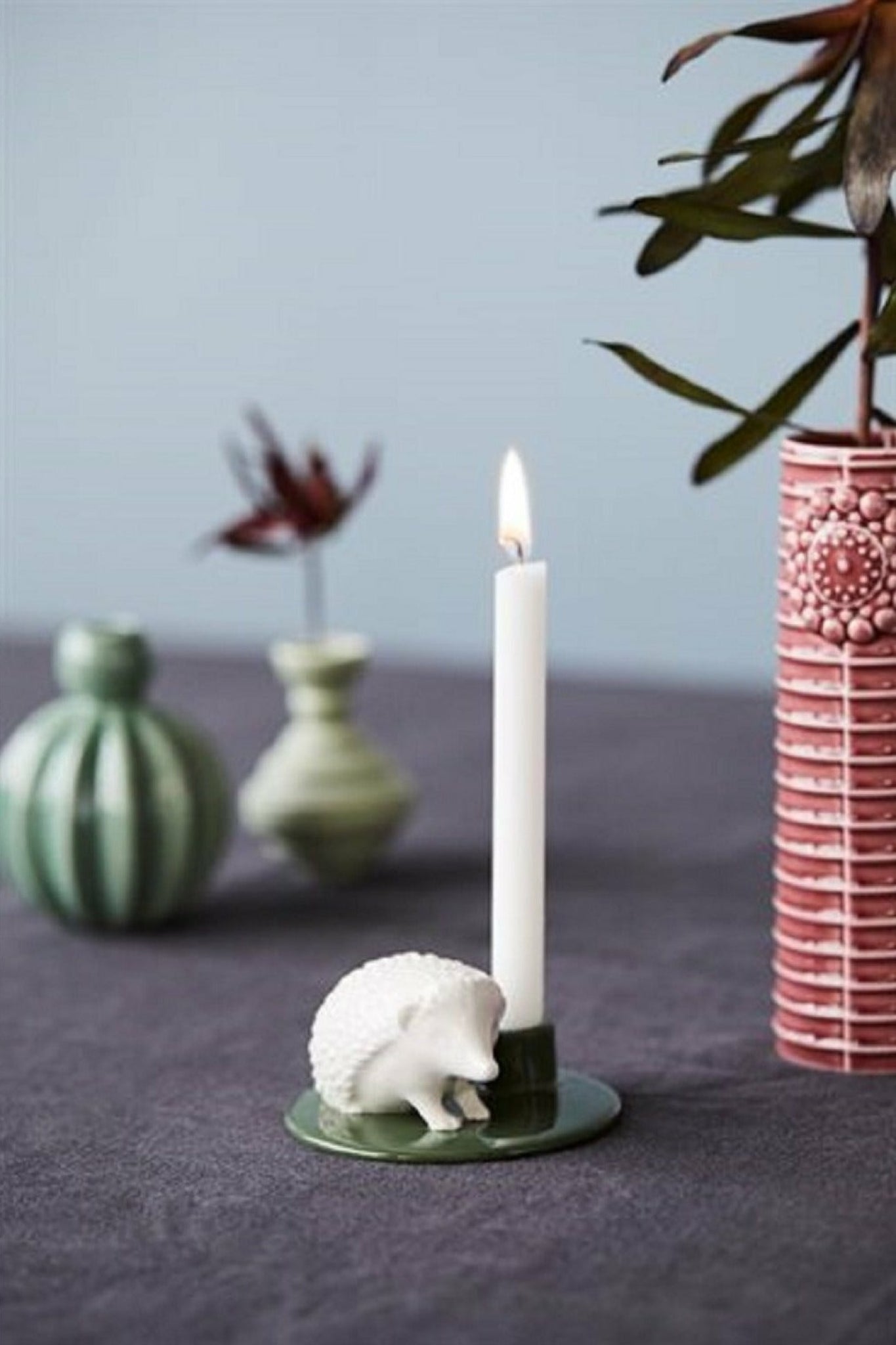 Dottir Pipanella Waves Vase Curry, 16,5cm