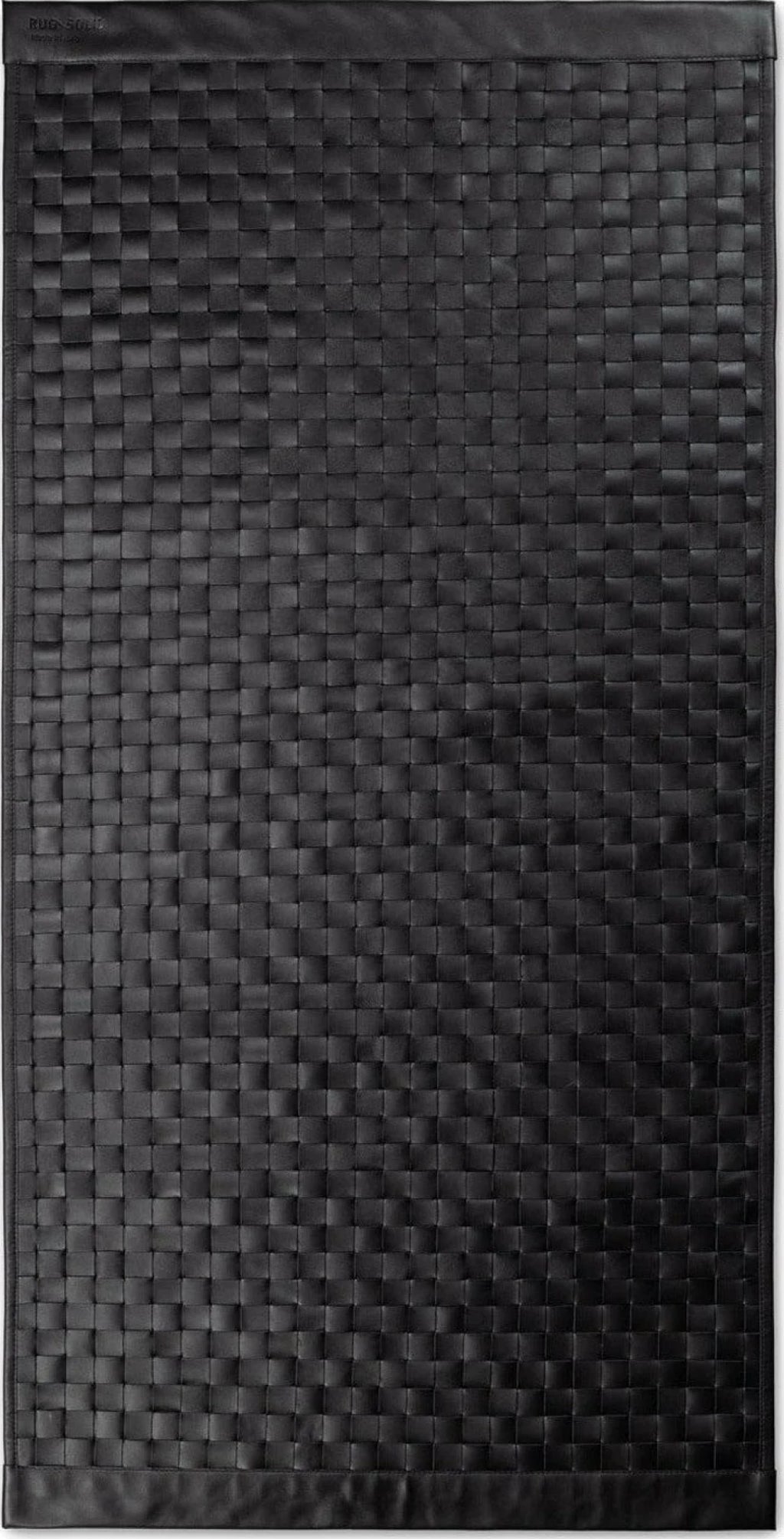 Rug Solid Tuscany Rug Black, 140 X 200 Cm