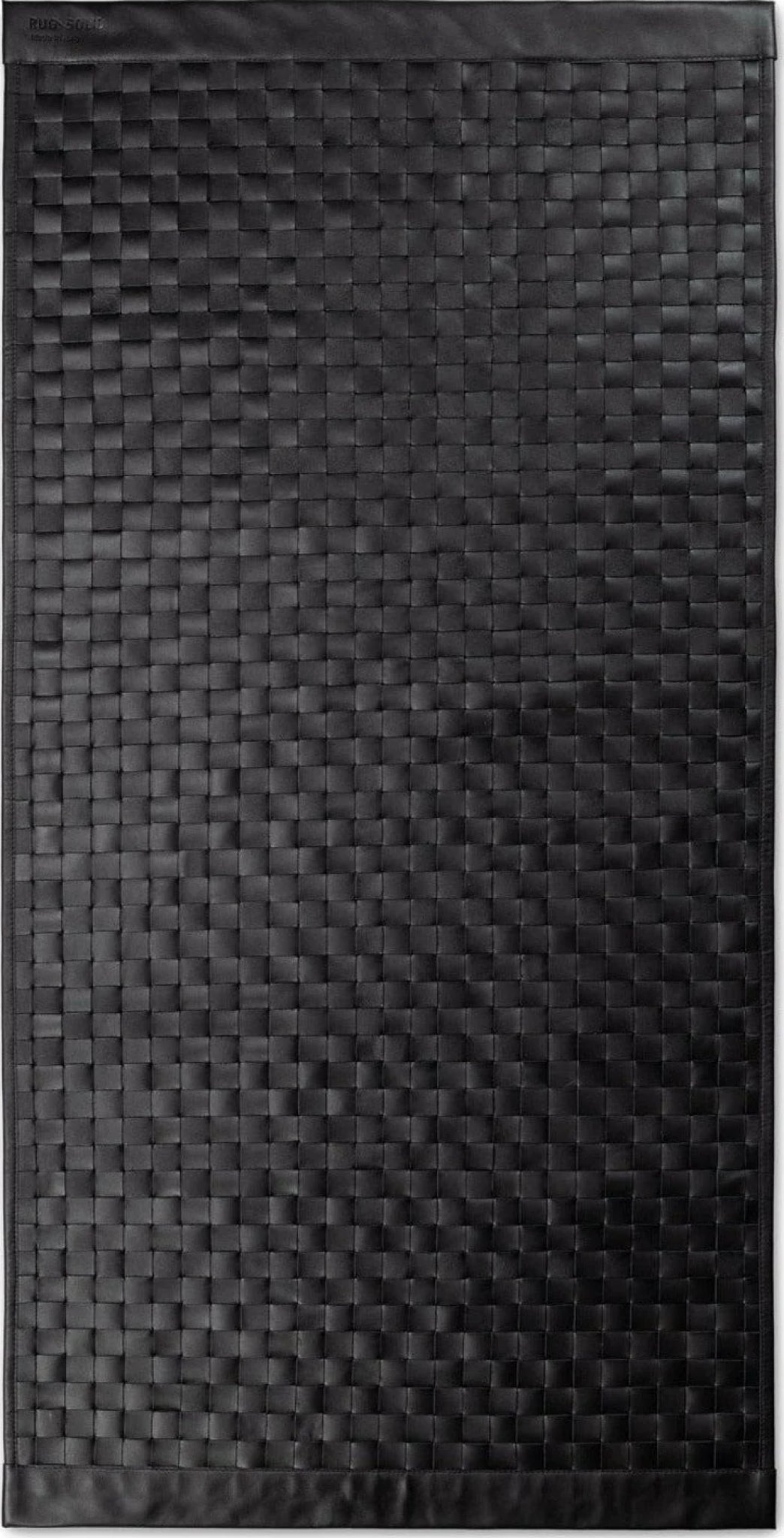 Rug Solid Tuscany Rug Black, 140 X 200 Cm