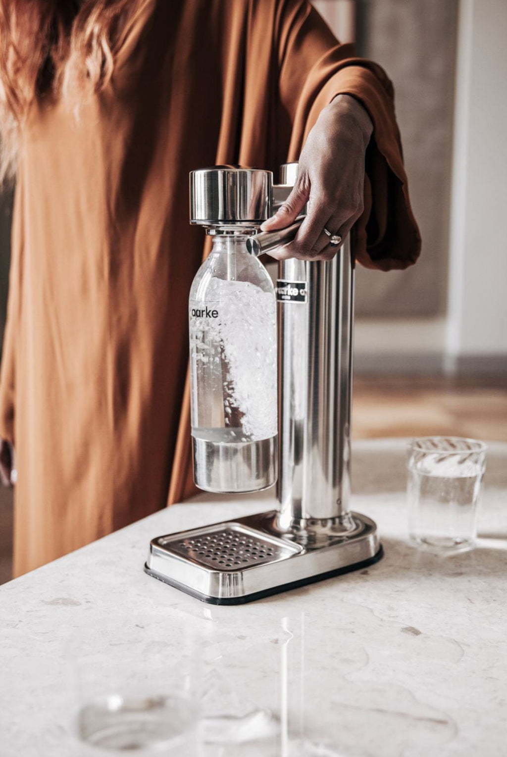 Aarke Carbonator 3: Premium Stainless Steel Soda Maker for Fresh Sparkling Water