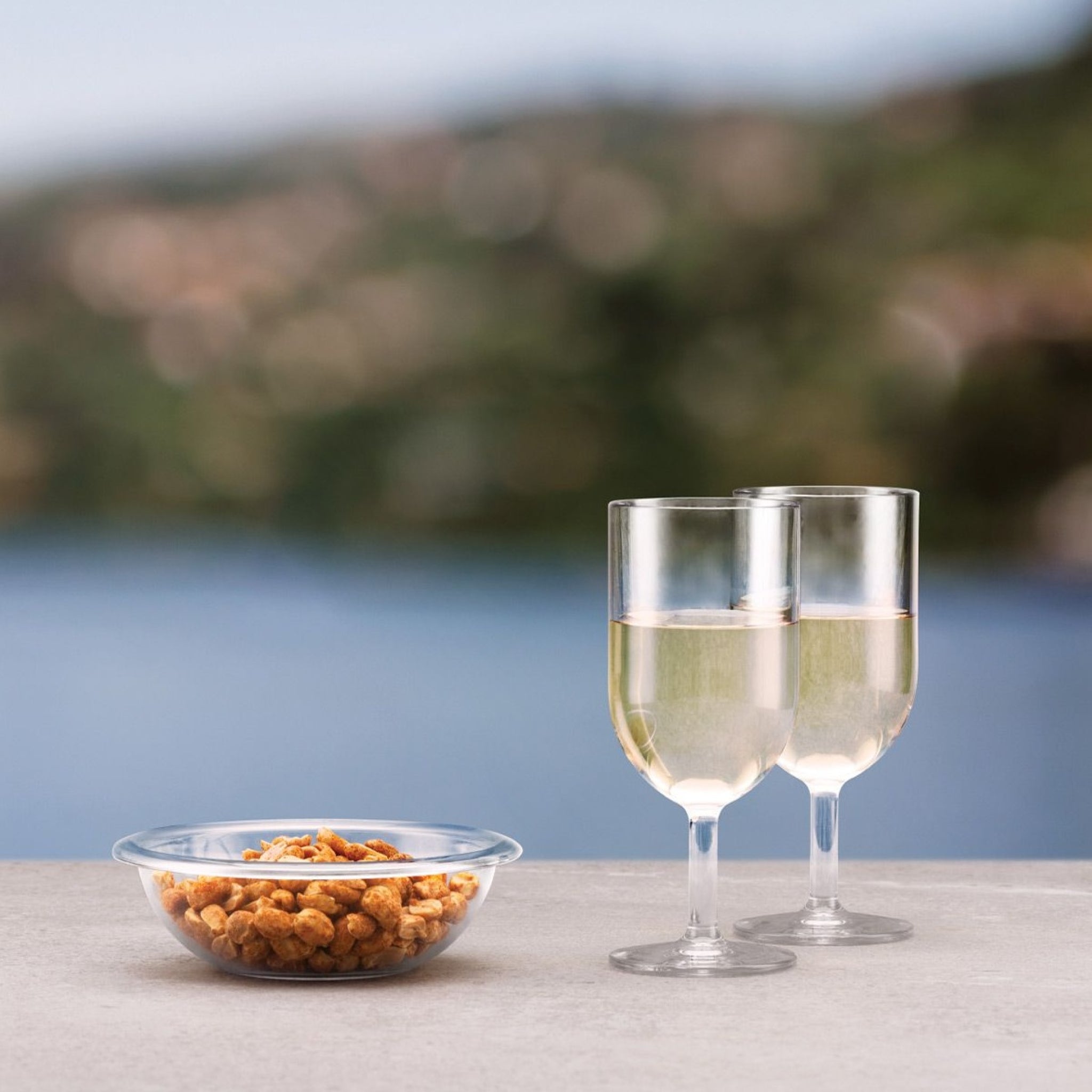 Bodum octet white wine glasses, 6 pcs.