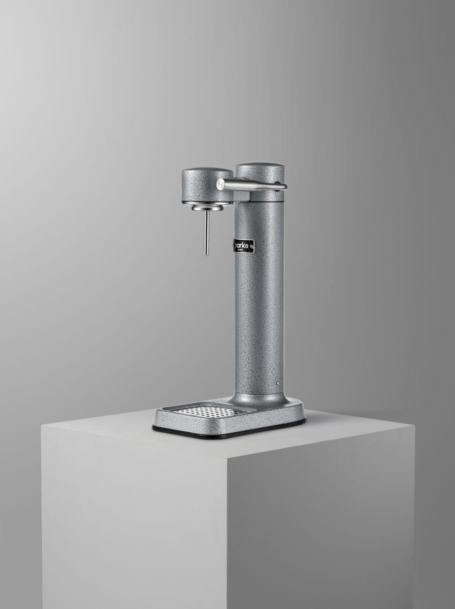 Aarke Carbonator 3 Hammertone: Premium Stainless Steel Water Bubbler