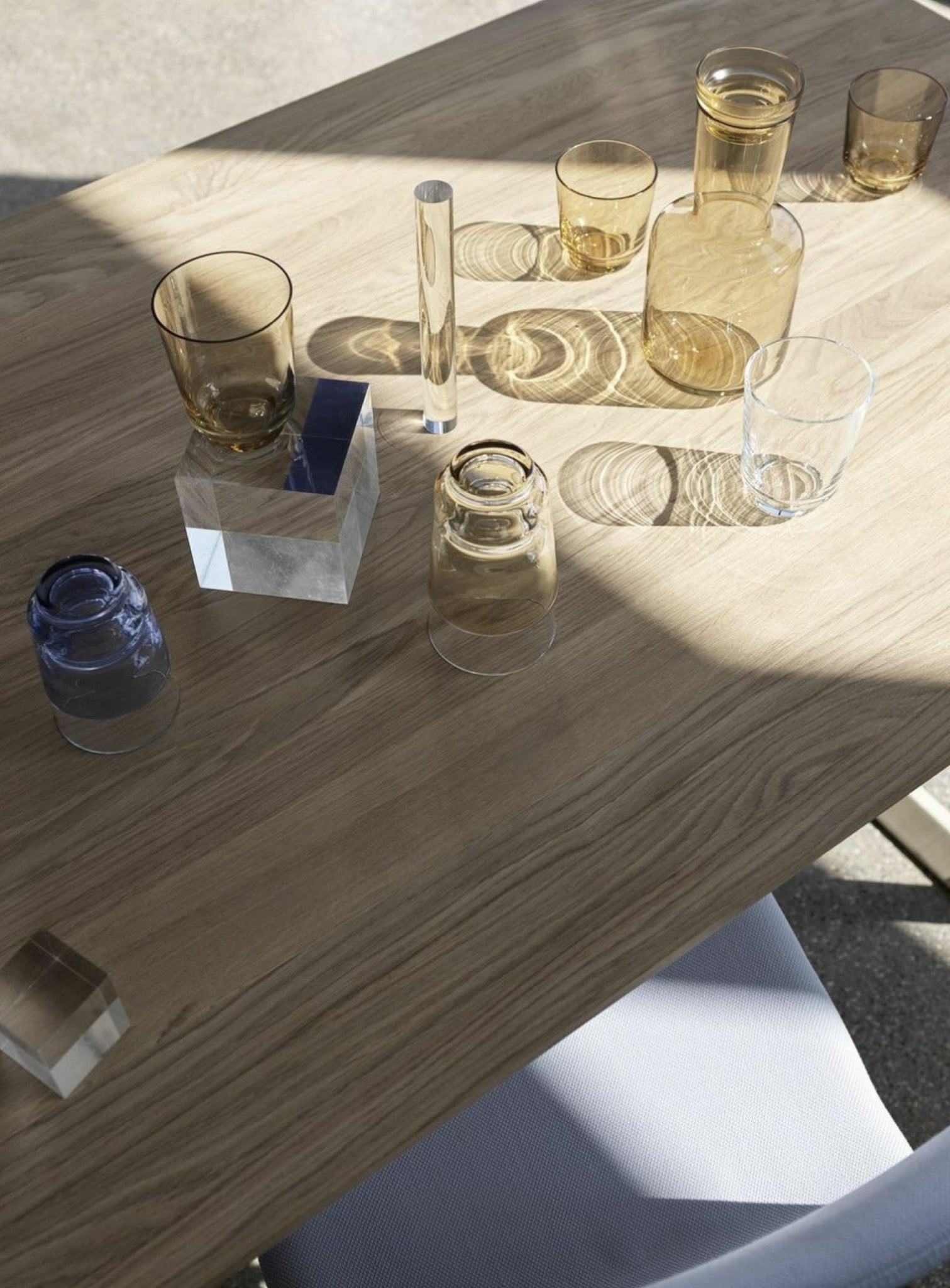 Muuto Raise Drinking Glass Set Of 20 Cl, Dark Blue