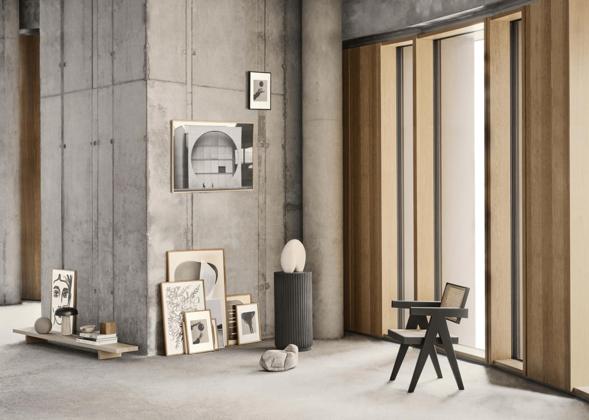 Paper Collective Translucent I Poster, 50x70 Cm