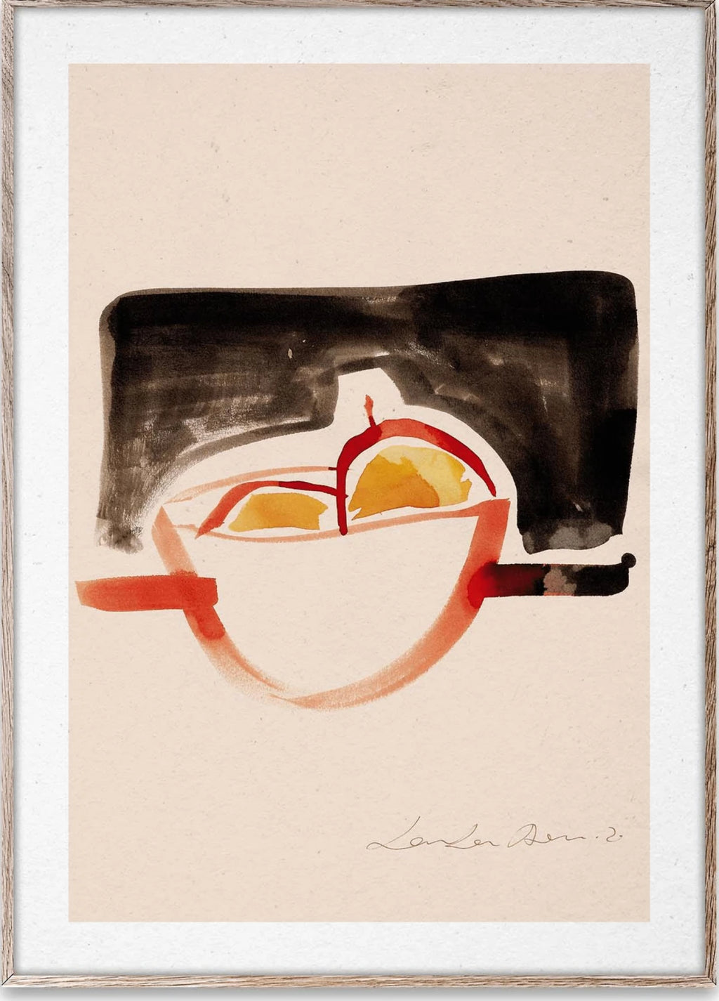 Paper Collective The Bowl Poster, 50x70 Cm