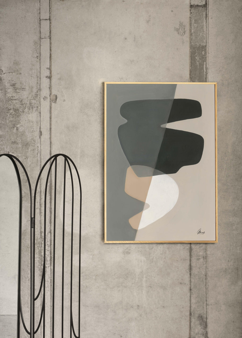 Paper Collective Composition 02 Poster, 50x70 Cm