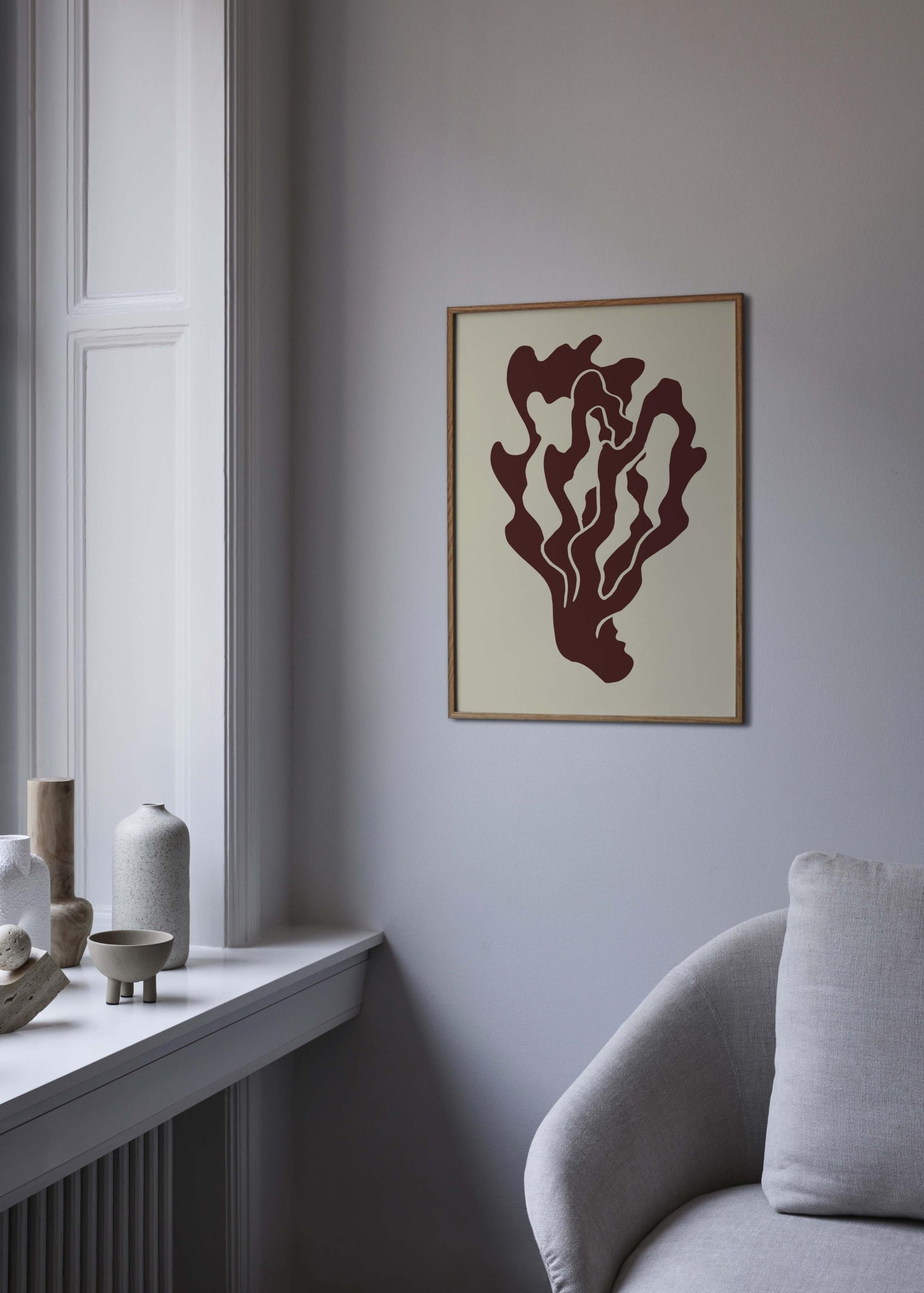 Paper Collective Coral 01 Poster, 50x70 Cm