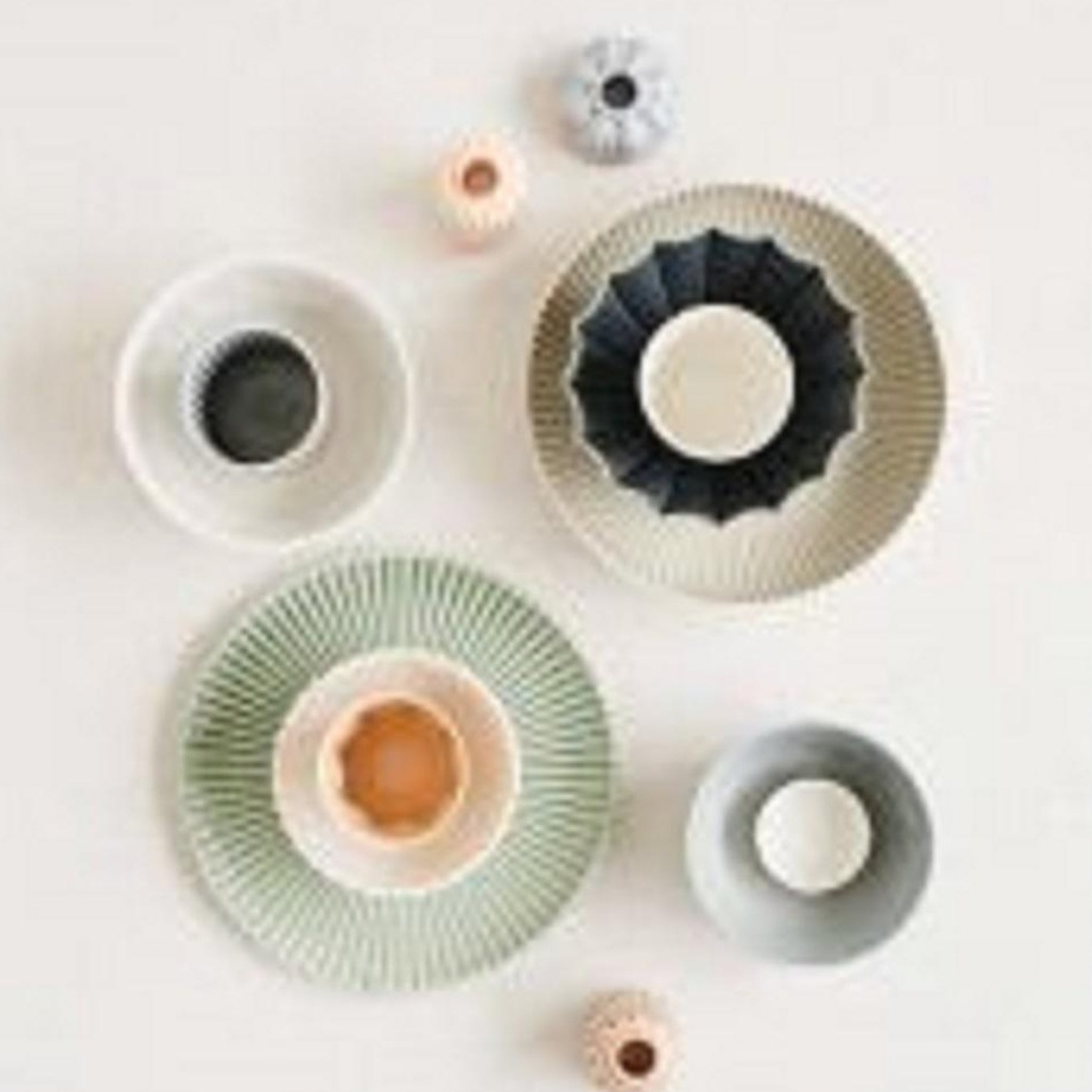 Dottir Samsurium Plate Green, 26,6cm