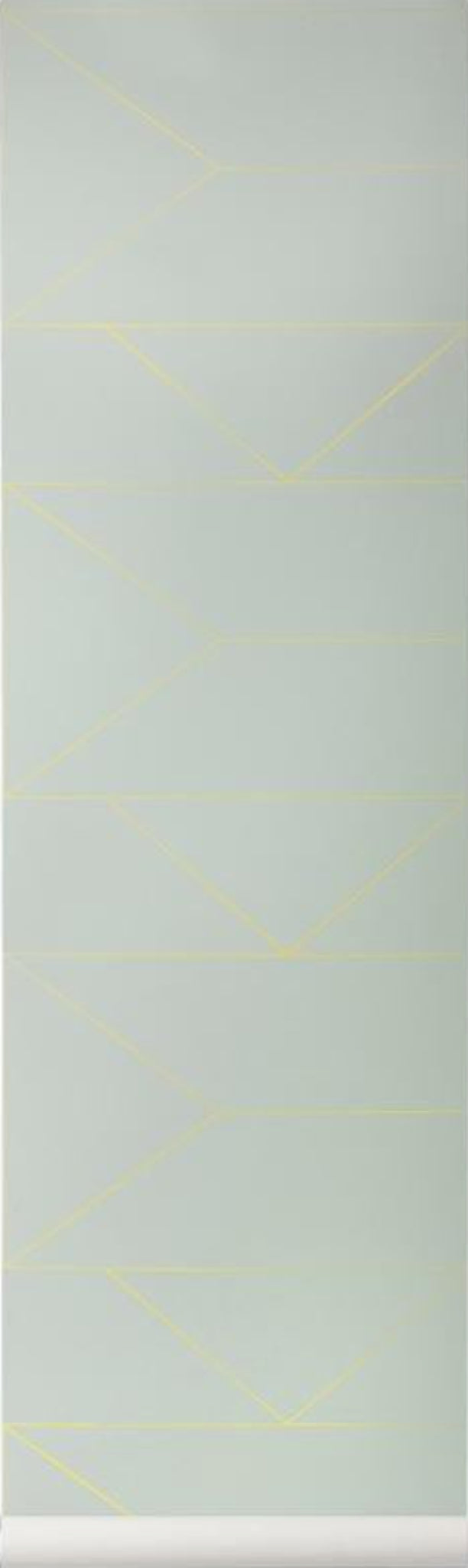 Ferm Living Lines Wallpaper, Mint