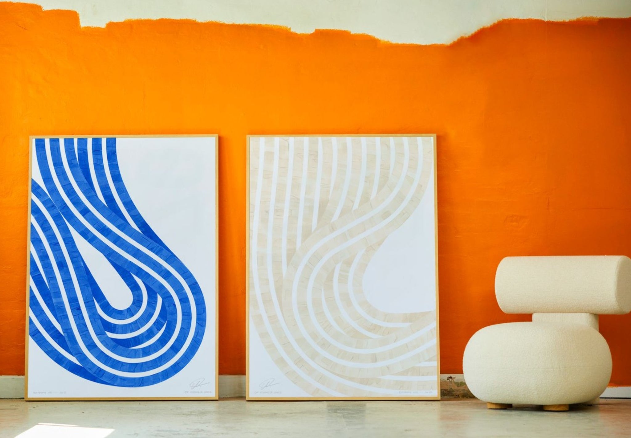 Paper Collective Entropy Sand 01 Poster, 30x40 Cm