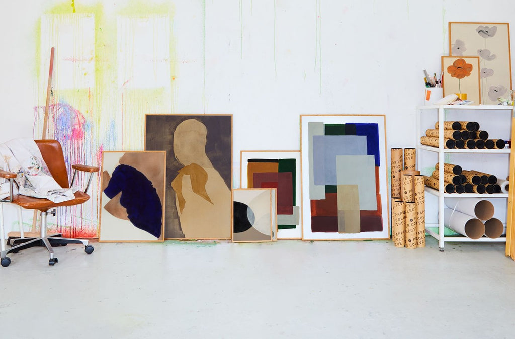 Paper Collective Layers 02 Poster, 50x70 Cm