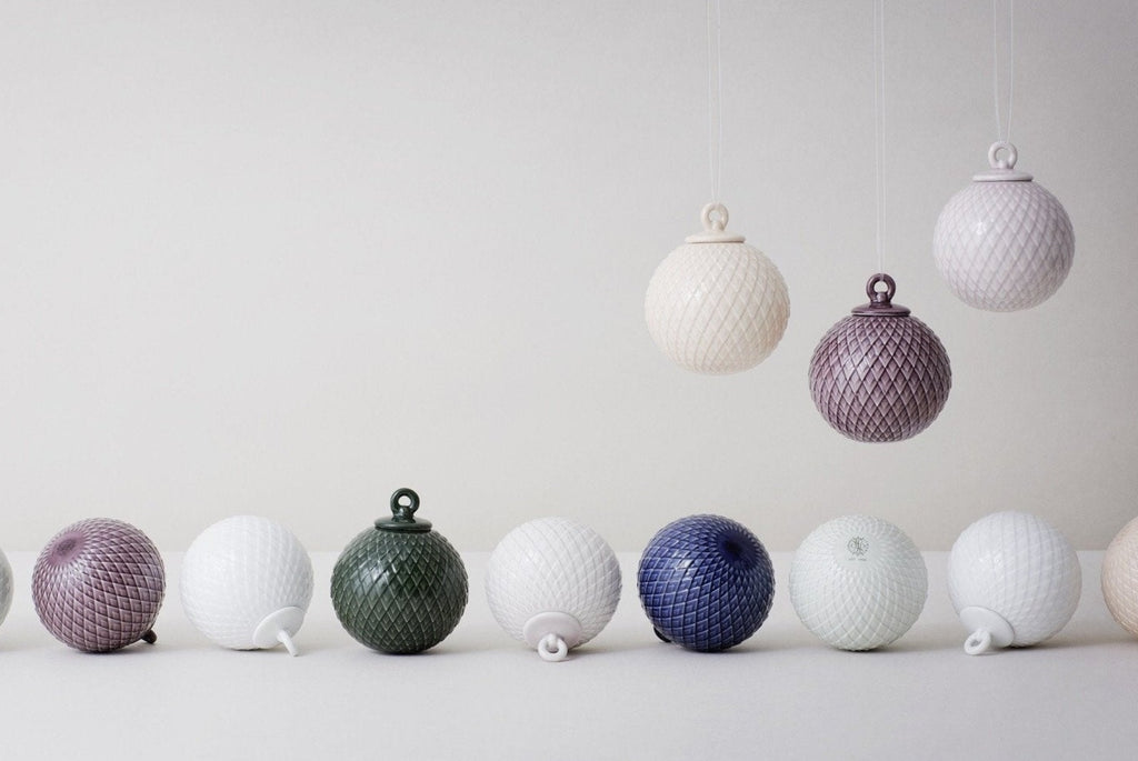 Lyngby Rhombe Christmas Ball, Nude