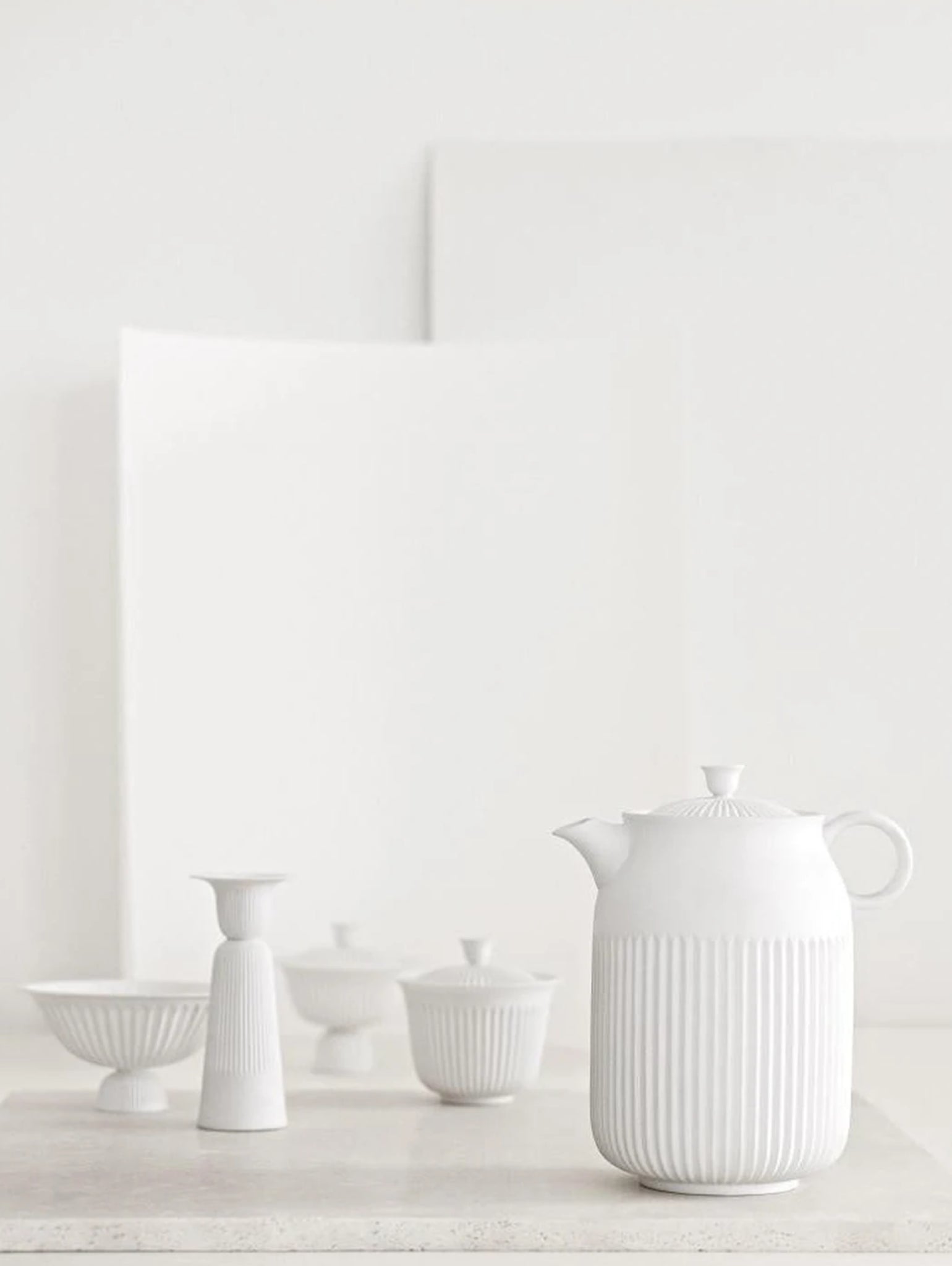 Lyngby Tsé Tea Mug, White