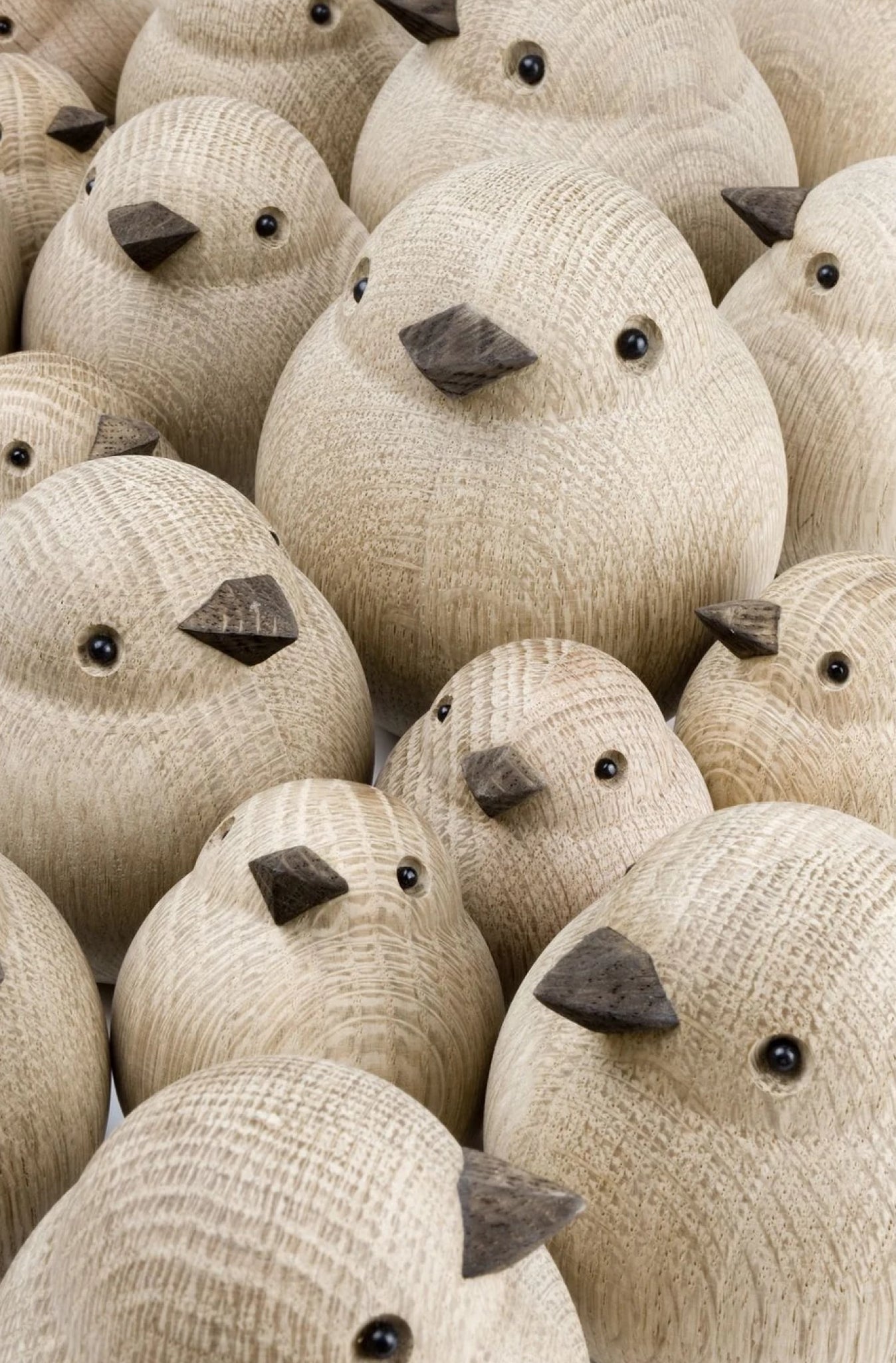 Novoform Design Papa Sparrow Decorative Figure, Natural Oak