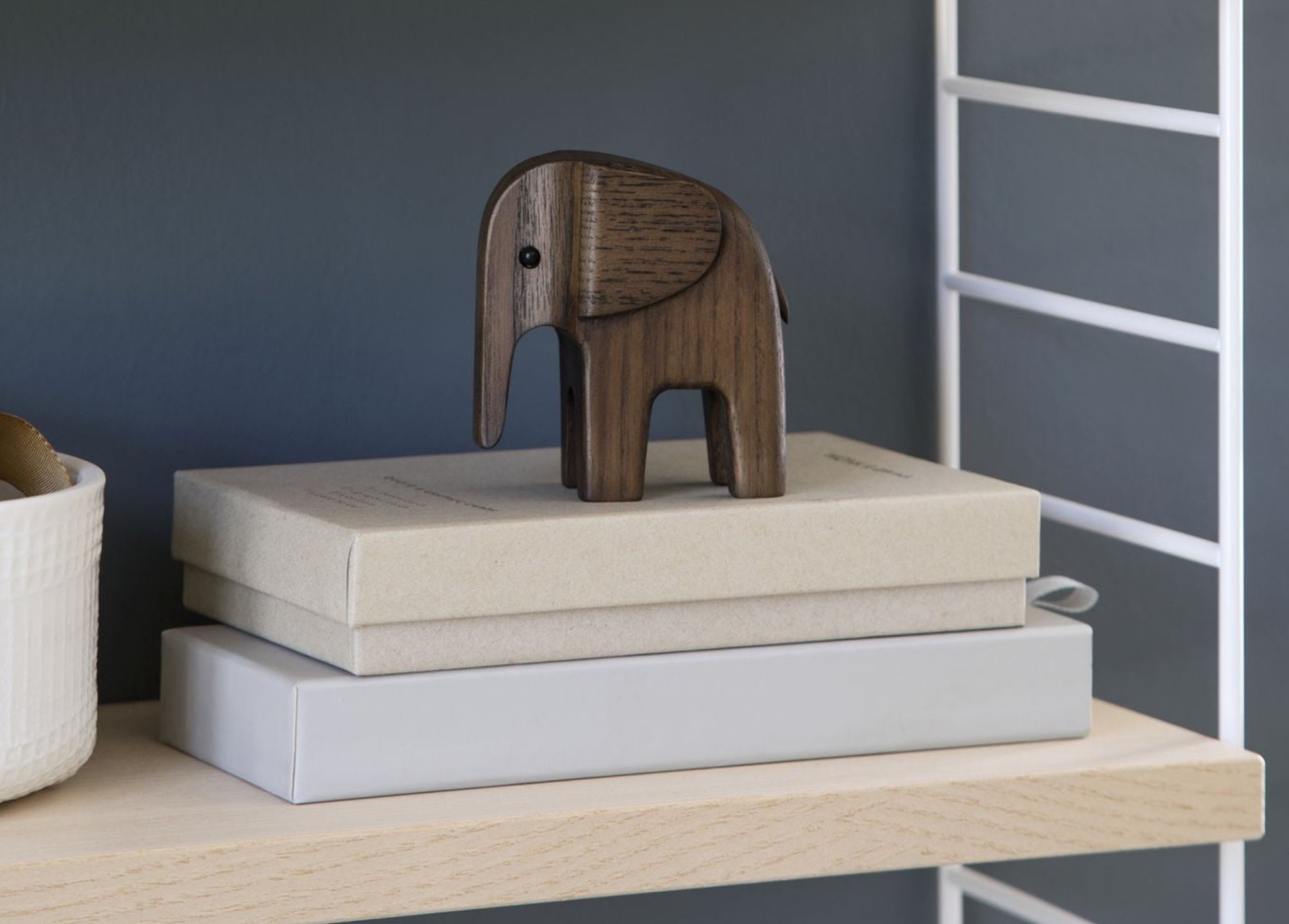 Novoform Design Elephant Decorative Figure, Ash Stained