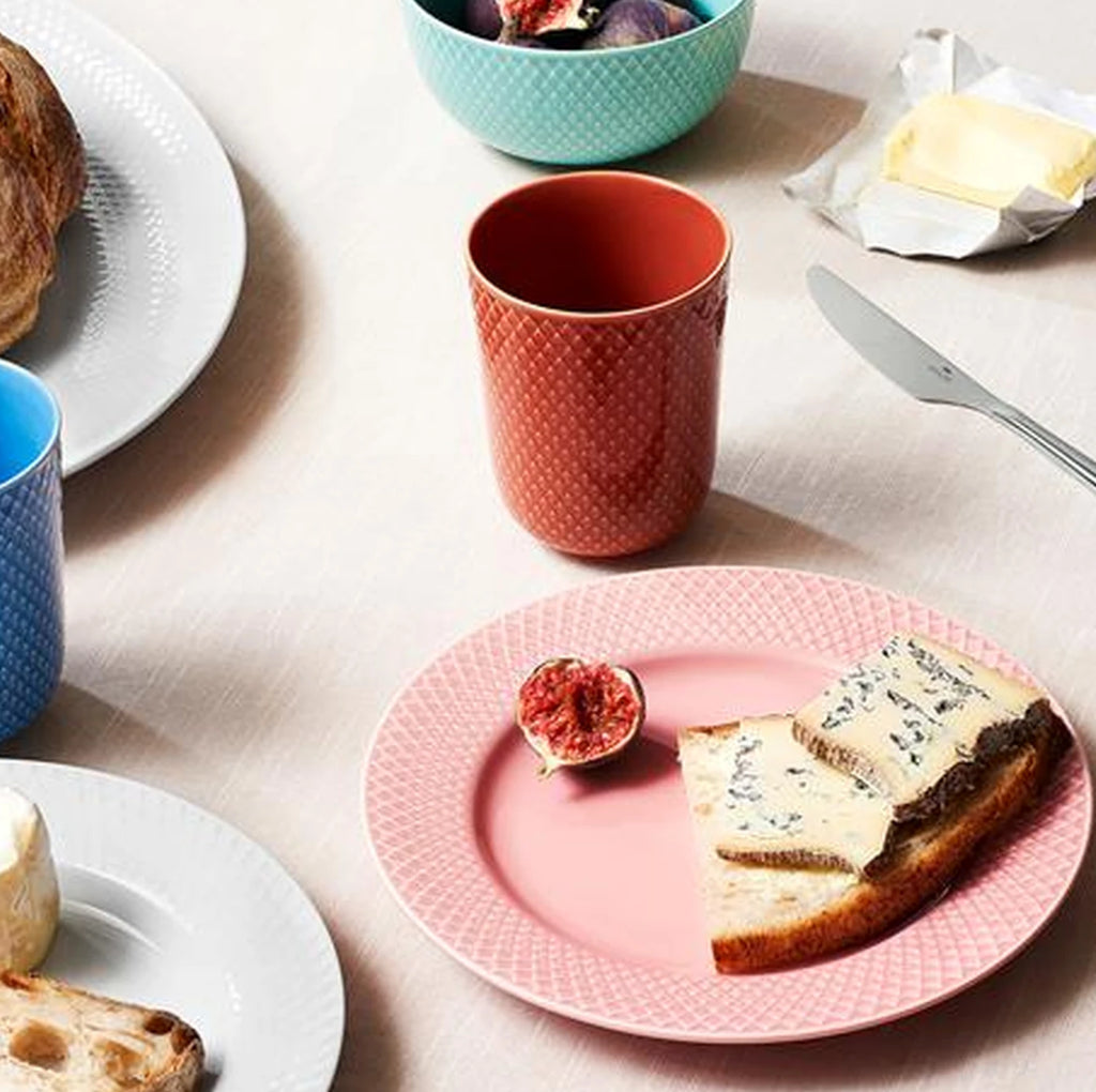 Lyngby Rhombe Mug Terracotta, 33cl