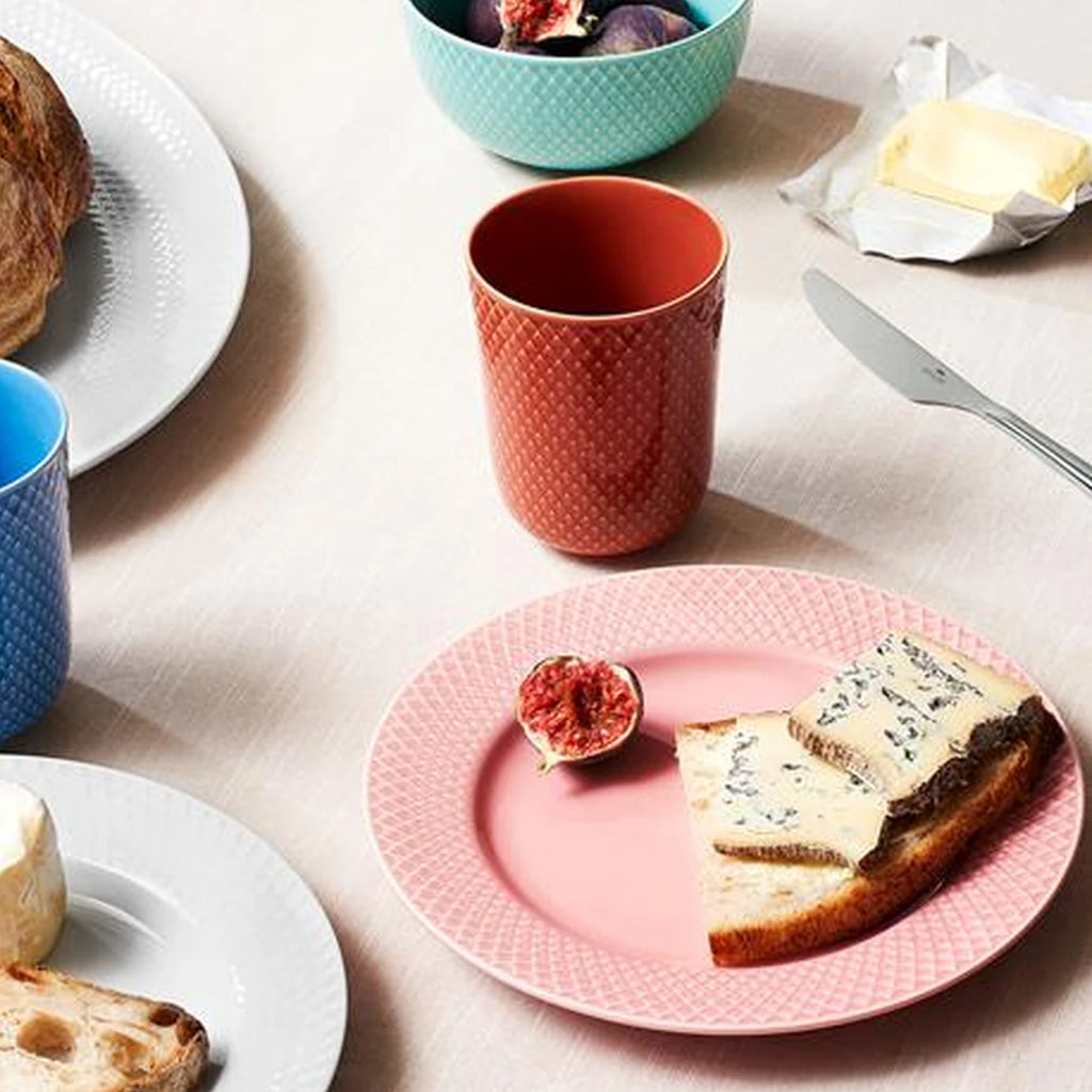 Lyngby Rhombe Mug Terracotta, 33cl