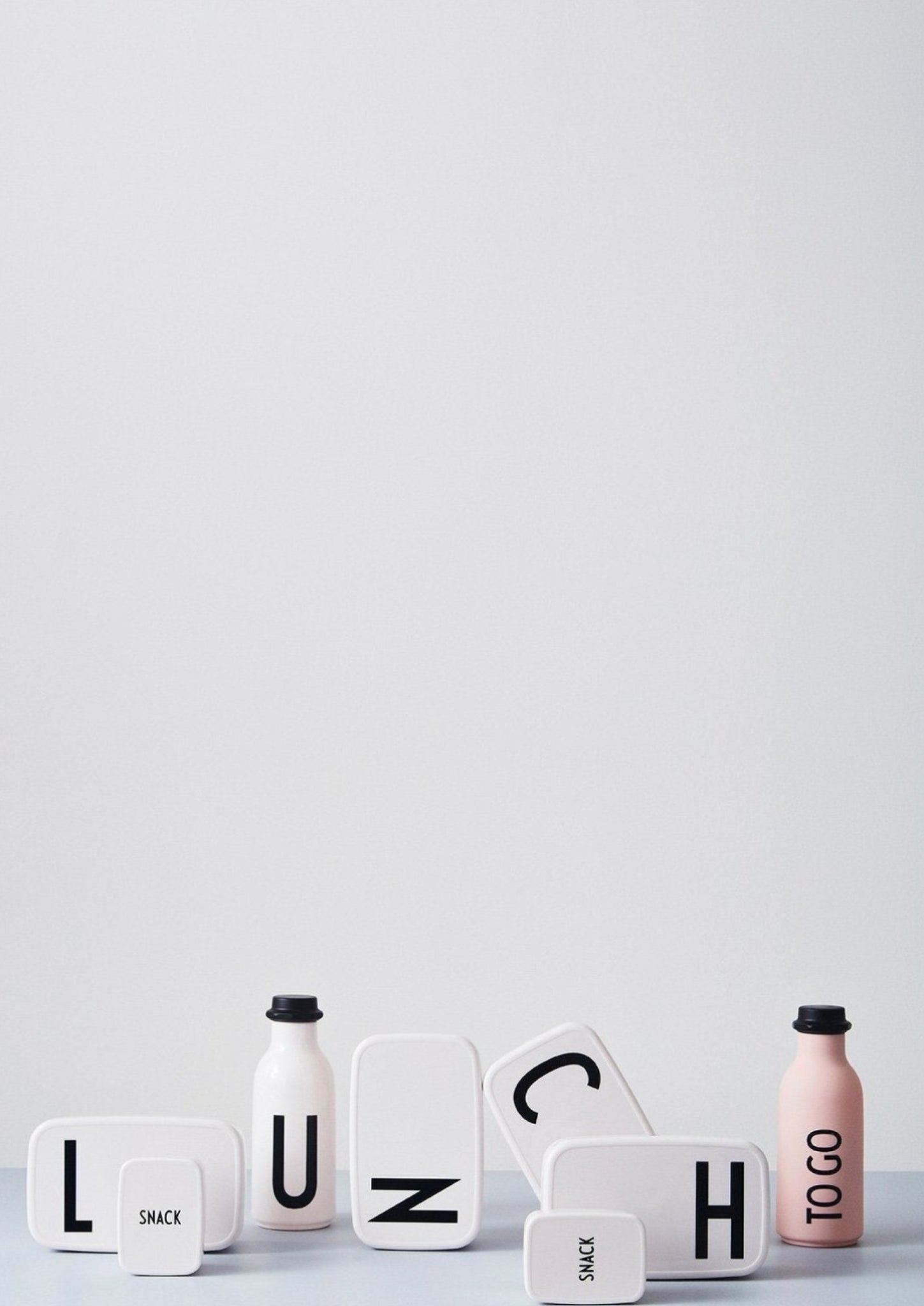 Design Letters Personal Lunch Box A-Z, W