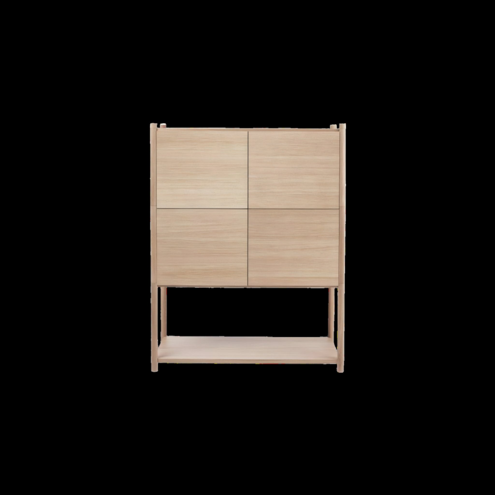 Gejst Sceene Regal E 93 Cm – Light Oak Modular Bookcase For Living Room