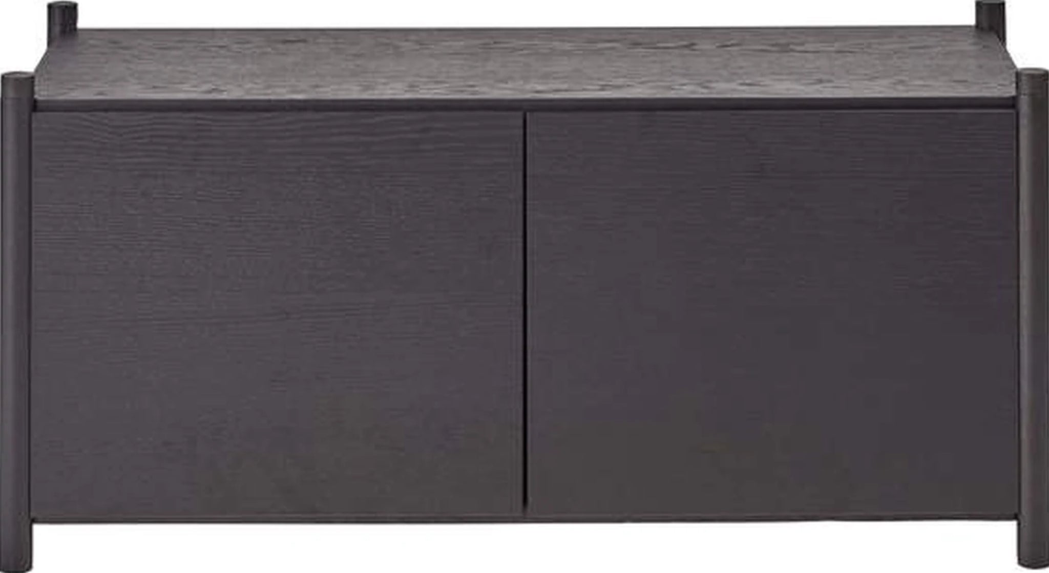 Gejst Sceene Bookcase G Black Oak — Modular Shelf System 45×93×39 Cm