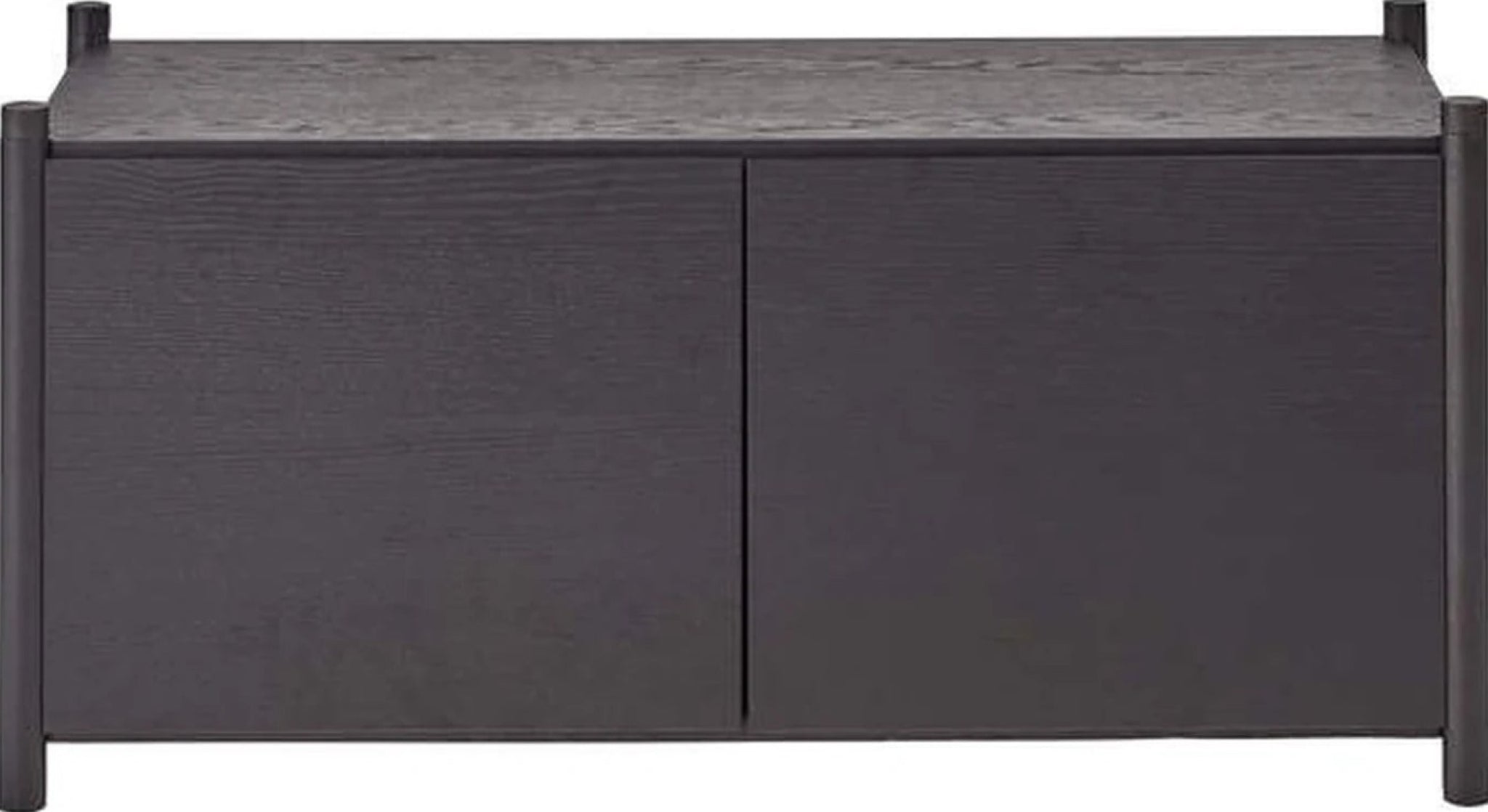Gejst Sceene Bookcase G Black Oak — Modular Shelf System 45×93×39 Cm