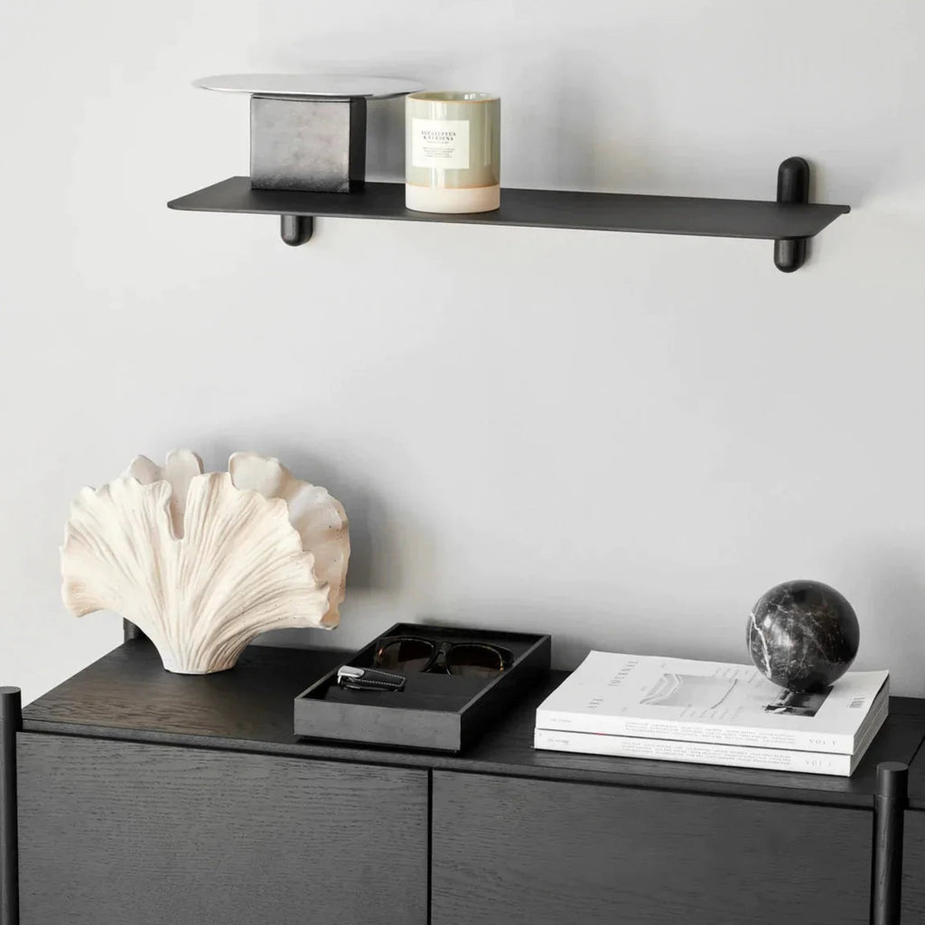 Gejst Sceene Regal H Black Oak – Modular Shelving System 186×39×82 Cm