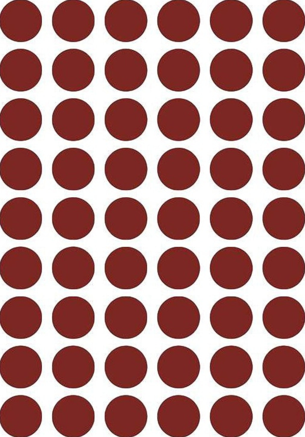 Ferm Living Dots Wallsticker, Red