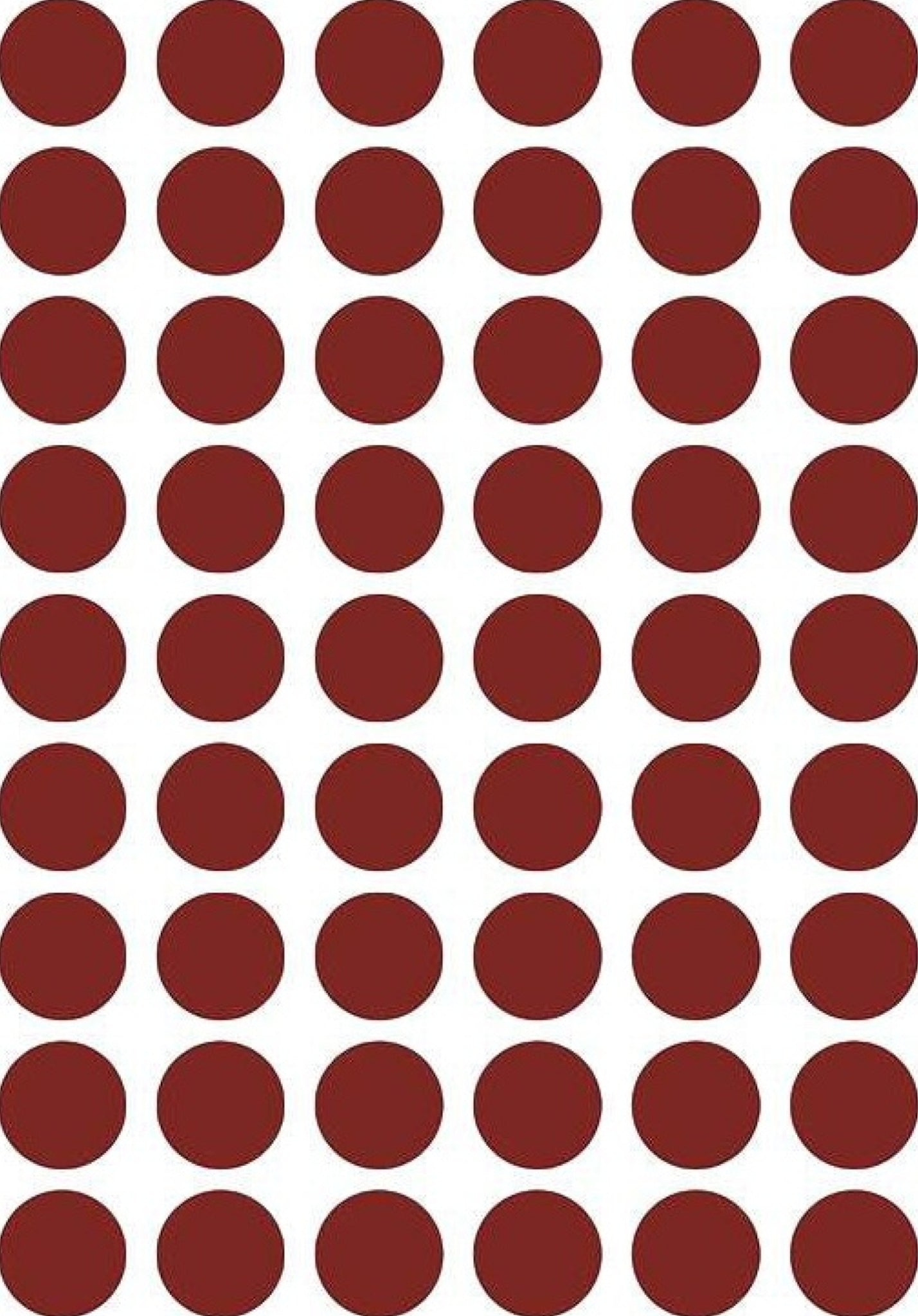 Ferm Living Dots Wallsticker, Red