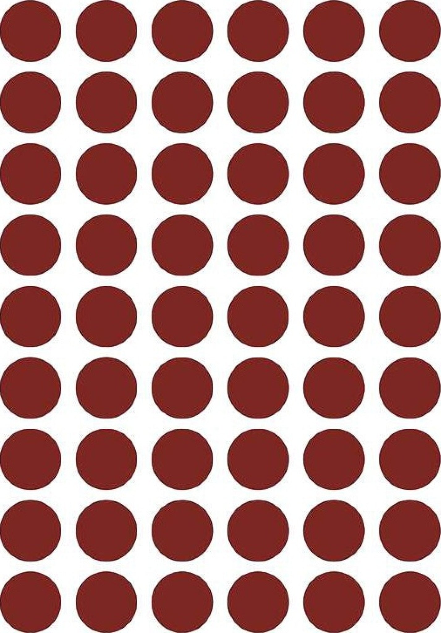 Ferm Living Dots Wallsticker, Red