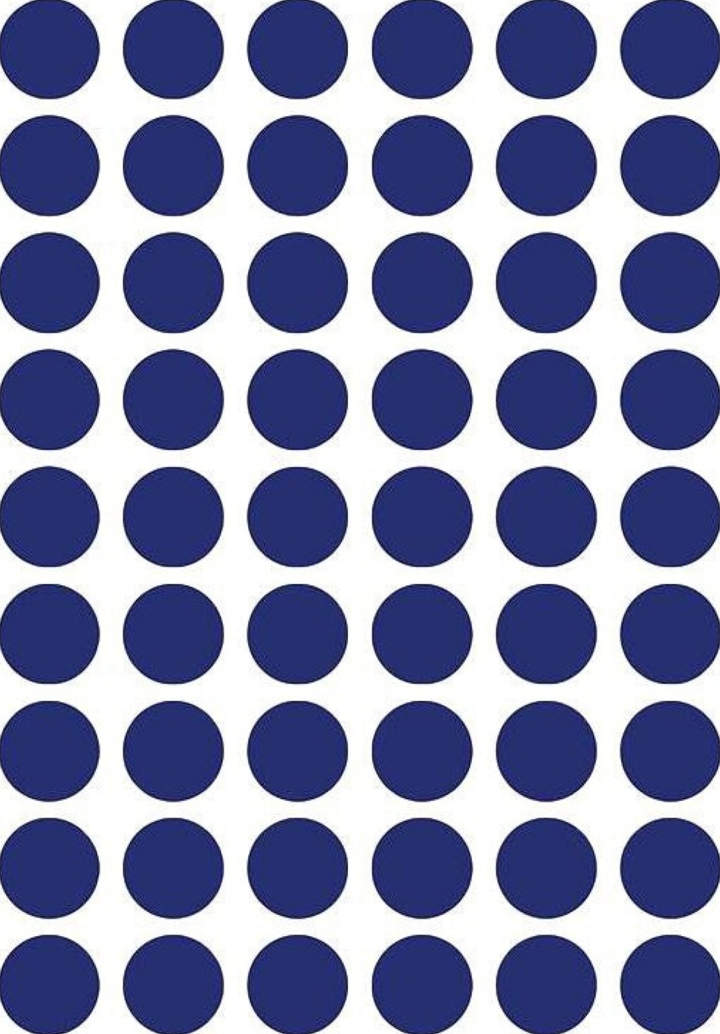 Ferm Living Dots Wallsticker, Blue