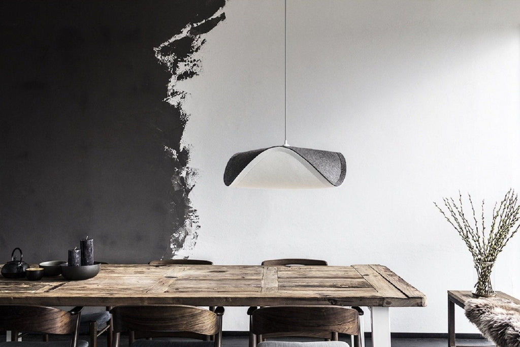 Umage Vita Sine Lampshade Felt Grey, ø57