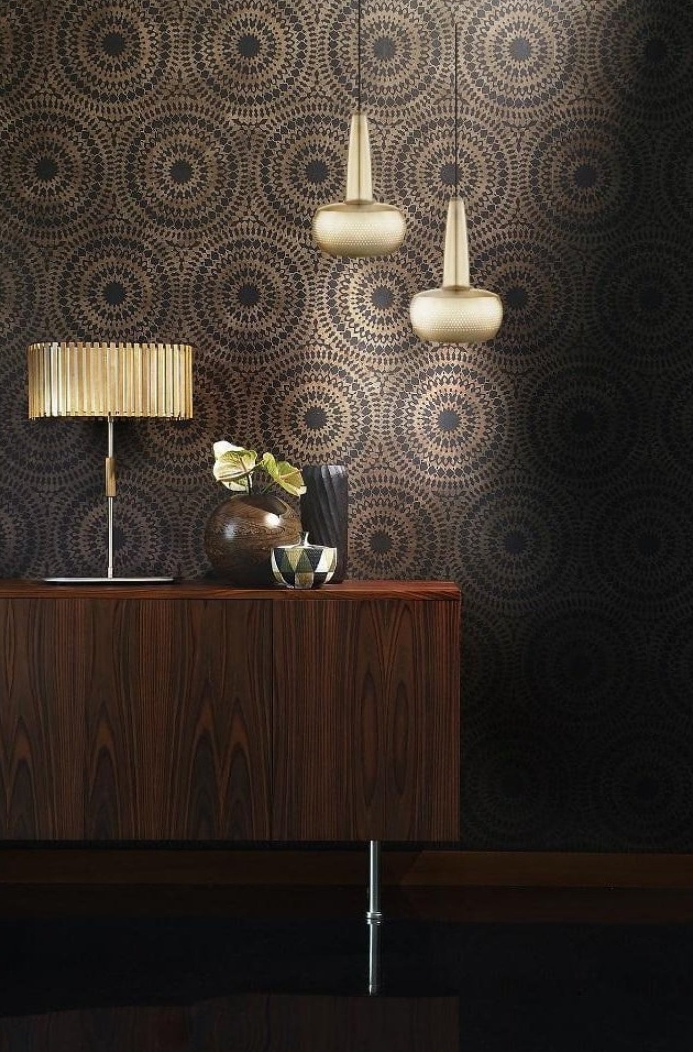 Umage Clava Lampshade Brushed Brass, ø21,5