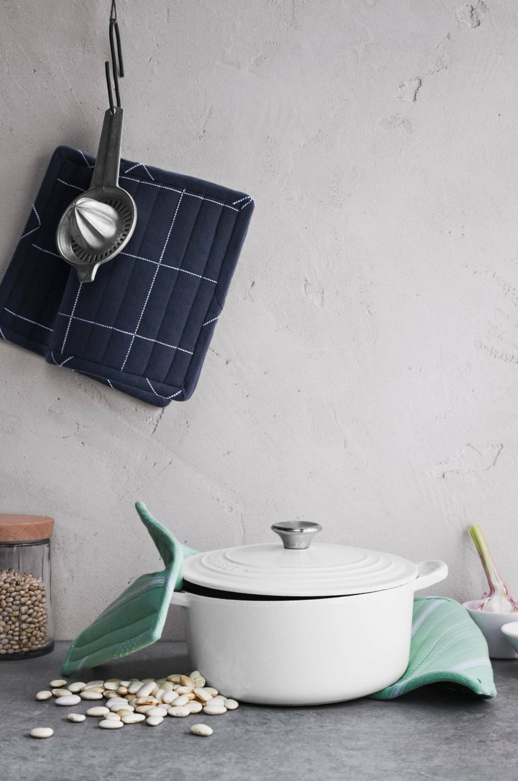 Rosendahl Gamma Potholder Grey, 2 Pcs.