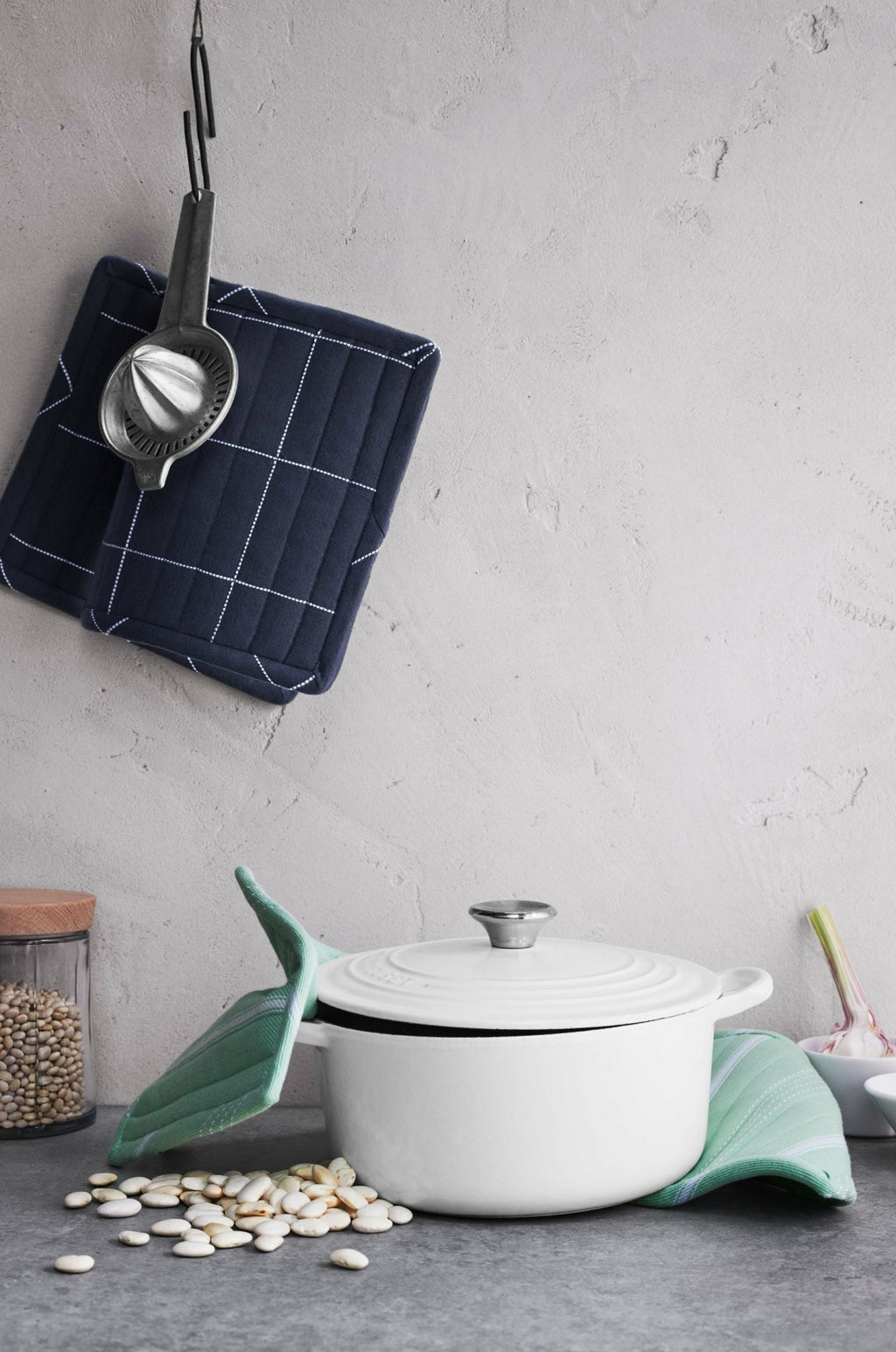 Rosendahl Gamma Potholder Grey, 2 Pcs.