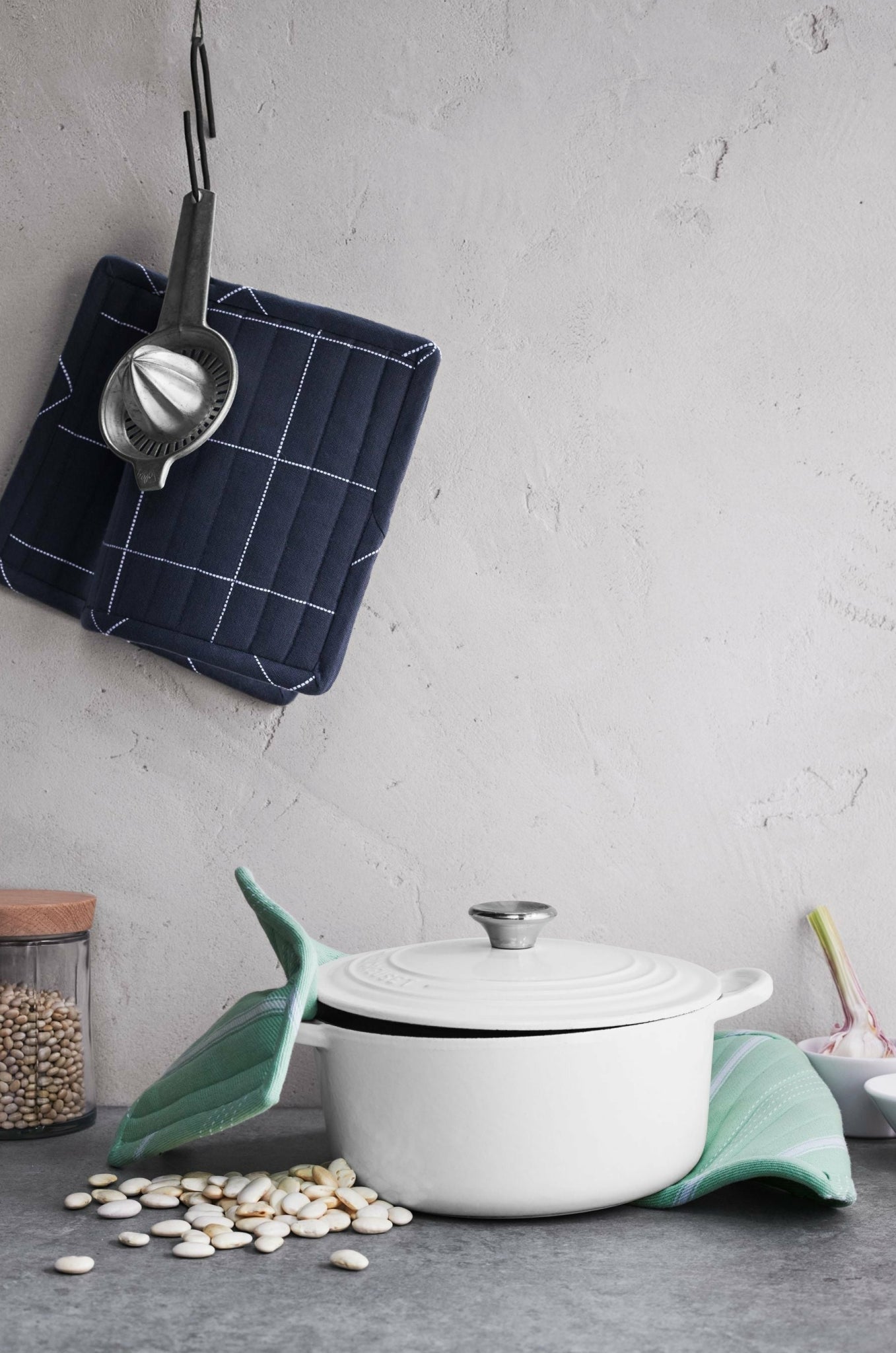 Rosendahl Gamma Potholder Grey, 2 Pcs.