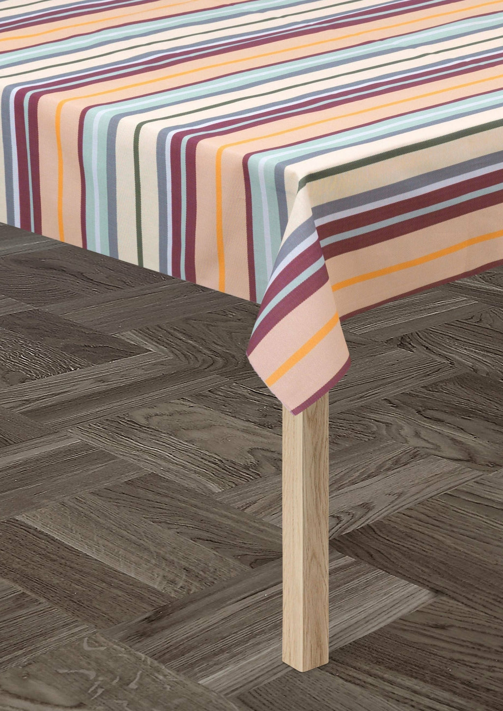 Rosendahl Outdoor Stripes Acrylic Tablecloth 140 Cm, Multi