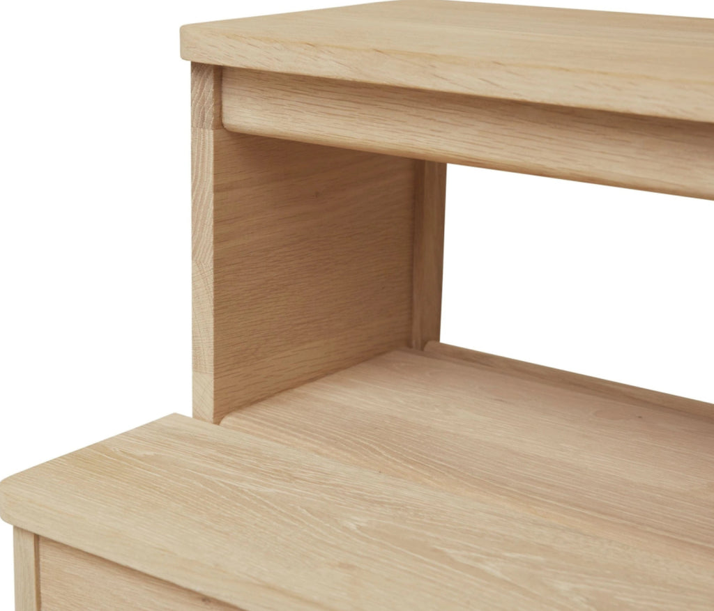 Form & Refine A Line Stepstool — White Oak | 45.5cm Versatile Stool