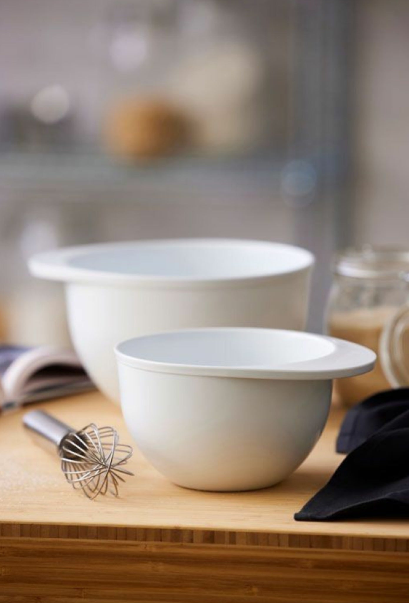 Blomsterbergs Mixing Bowl Set White, 2 pcs.