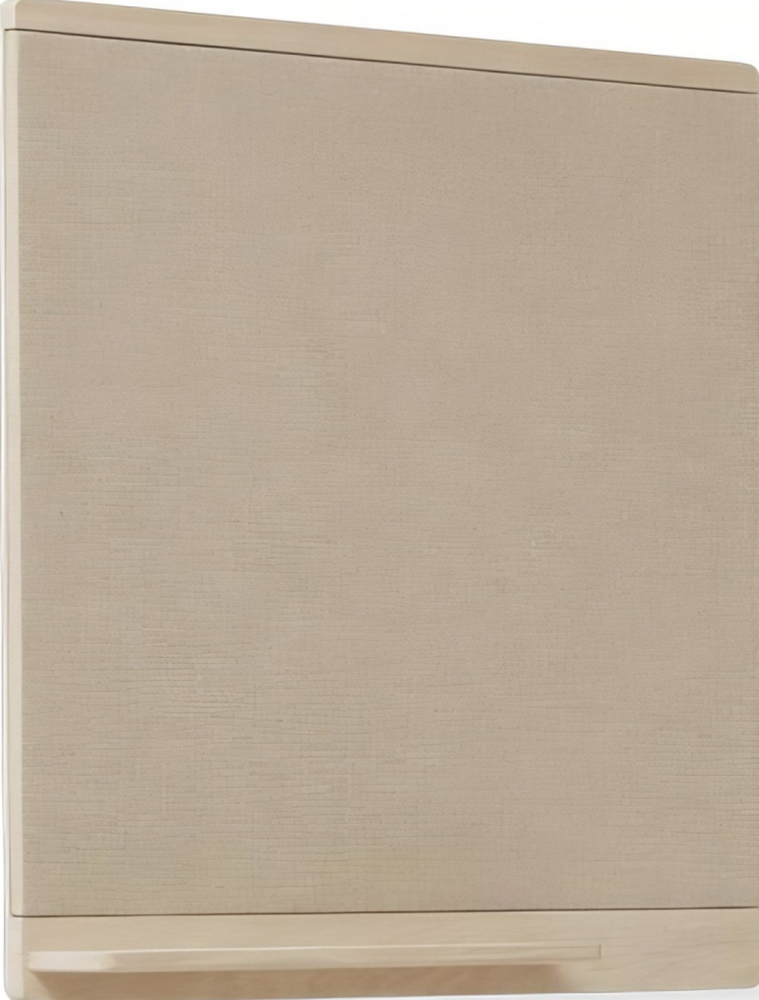 Form & Refine Rim Pinboard 75x75 Cm — White Oak With Recycled Canvas