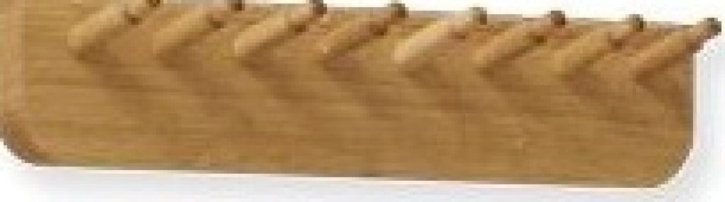 Form & Refine Echo Coatrack 40 Cm Oak – Solid Wood Wall Rack For Home