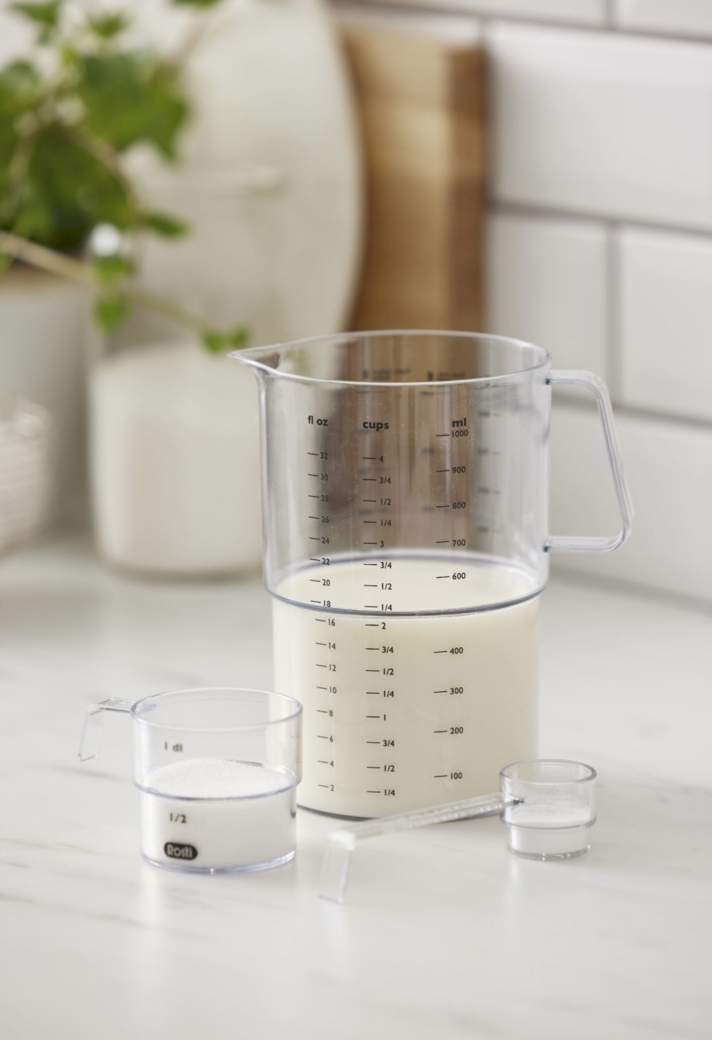 Rosti Mensura Deciliter Measuring Cup 100 Ml, Clear