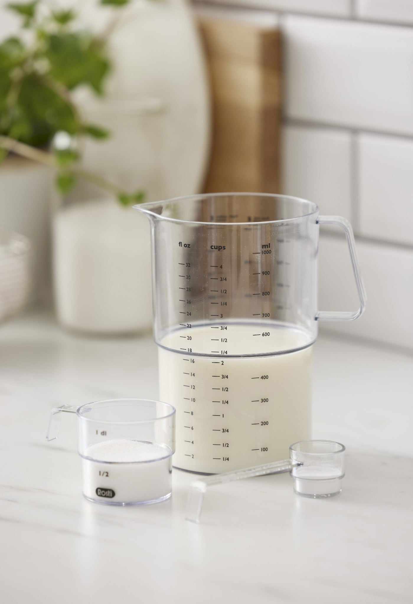 Rosti Mensura Deciliter Measuring Cup 100 Ml, Clear