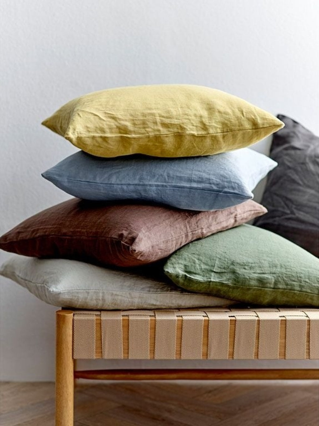 Södahl Linen Cushion, Taupe