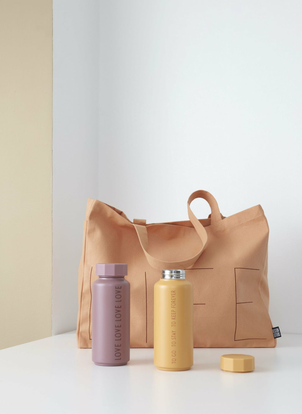 Design Letters Special Edition Thermo Bottle 500 ml, orange