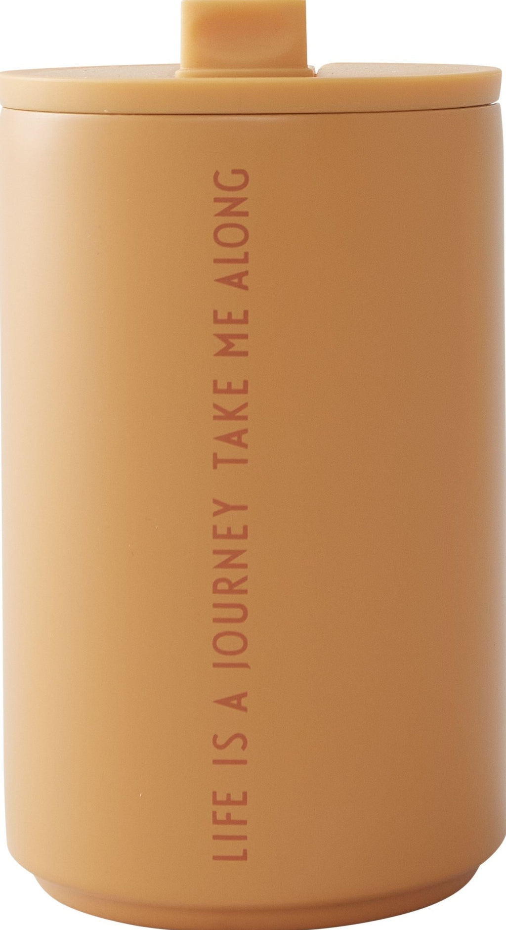 Design Letters Thermo Mug 350 ml, soft orange