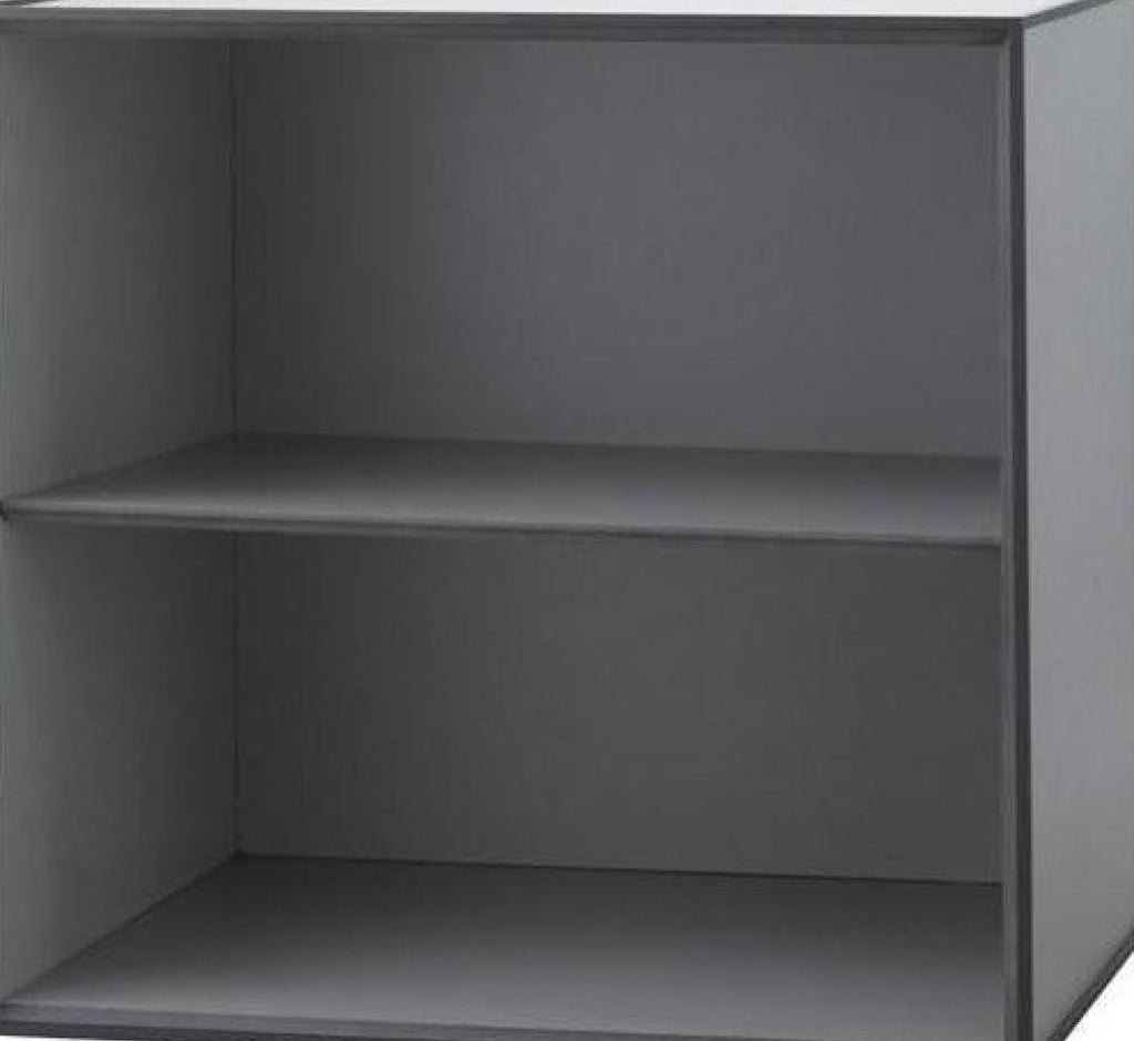 Audo Copenhagen Frame 49 shelf module, dark grey