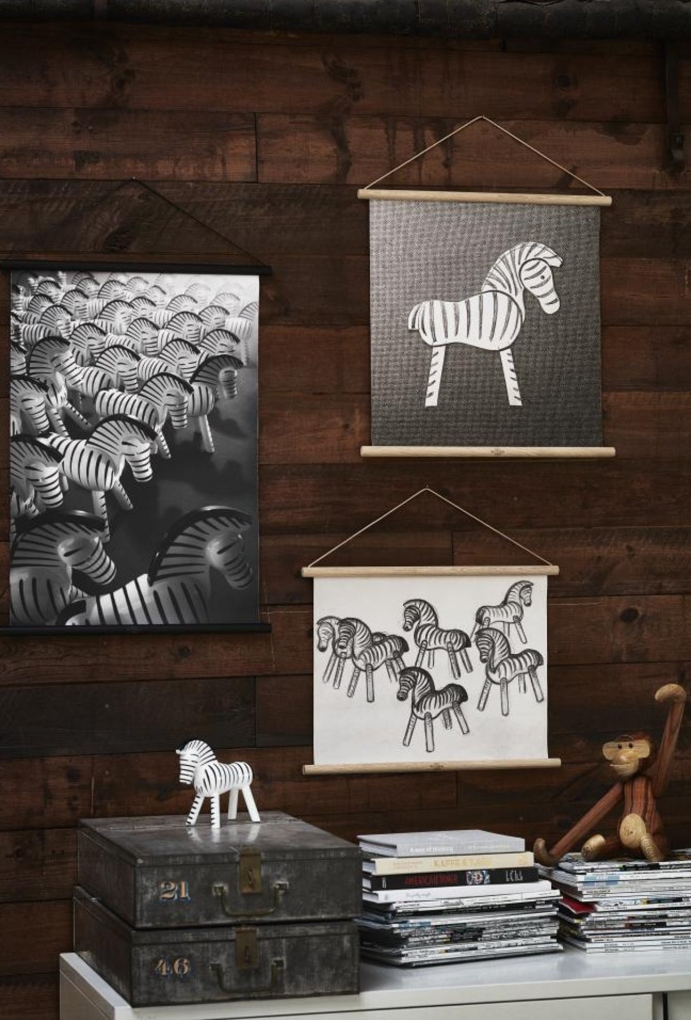 Kay Bojesen Drawing, Zebra Sketch