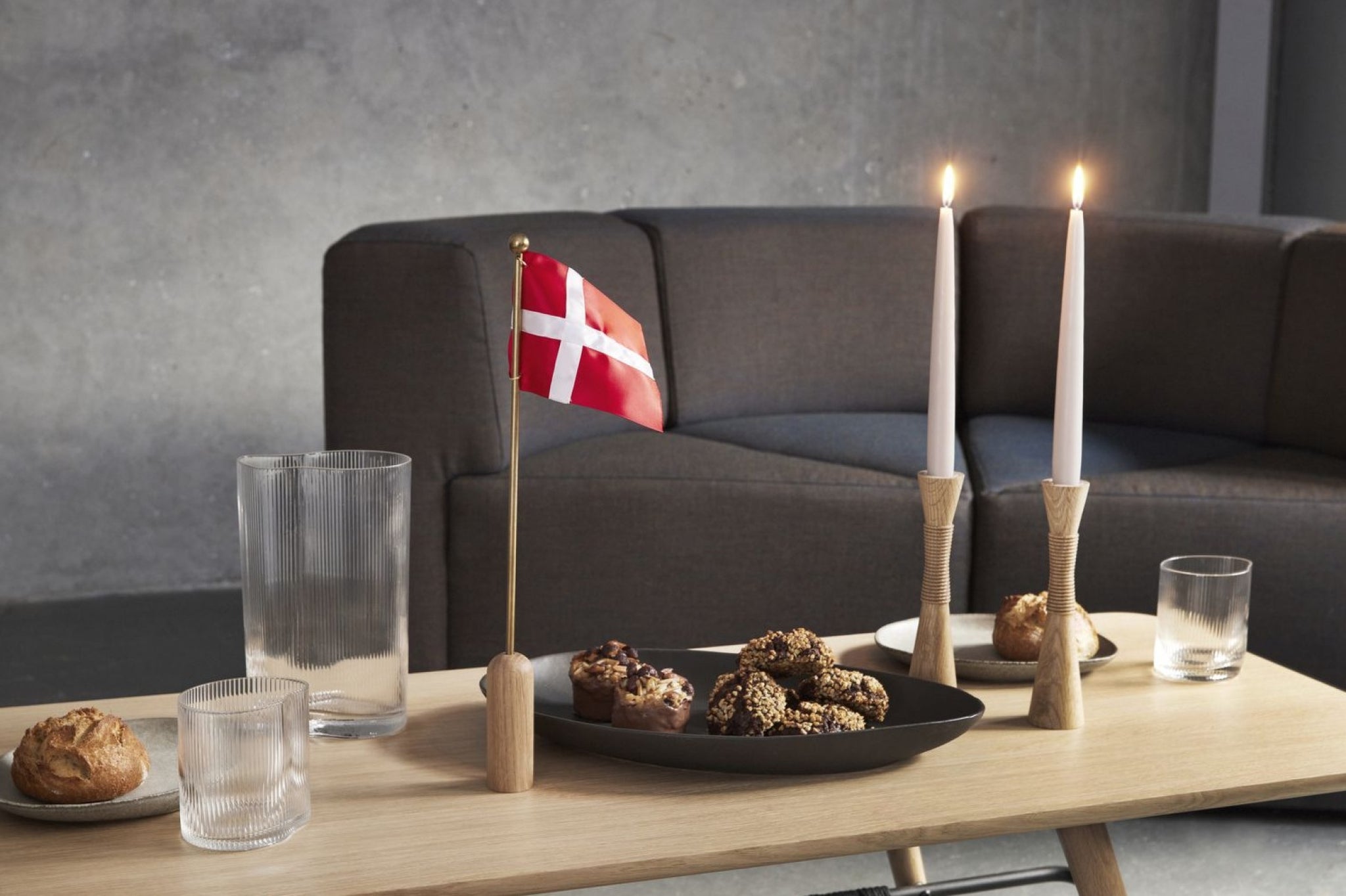 Andersen Furniture Celebrate Danish Flag H40 Cm
