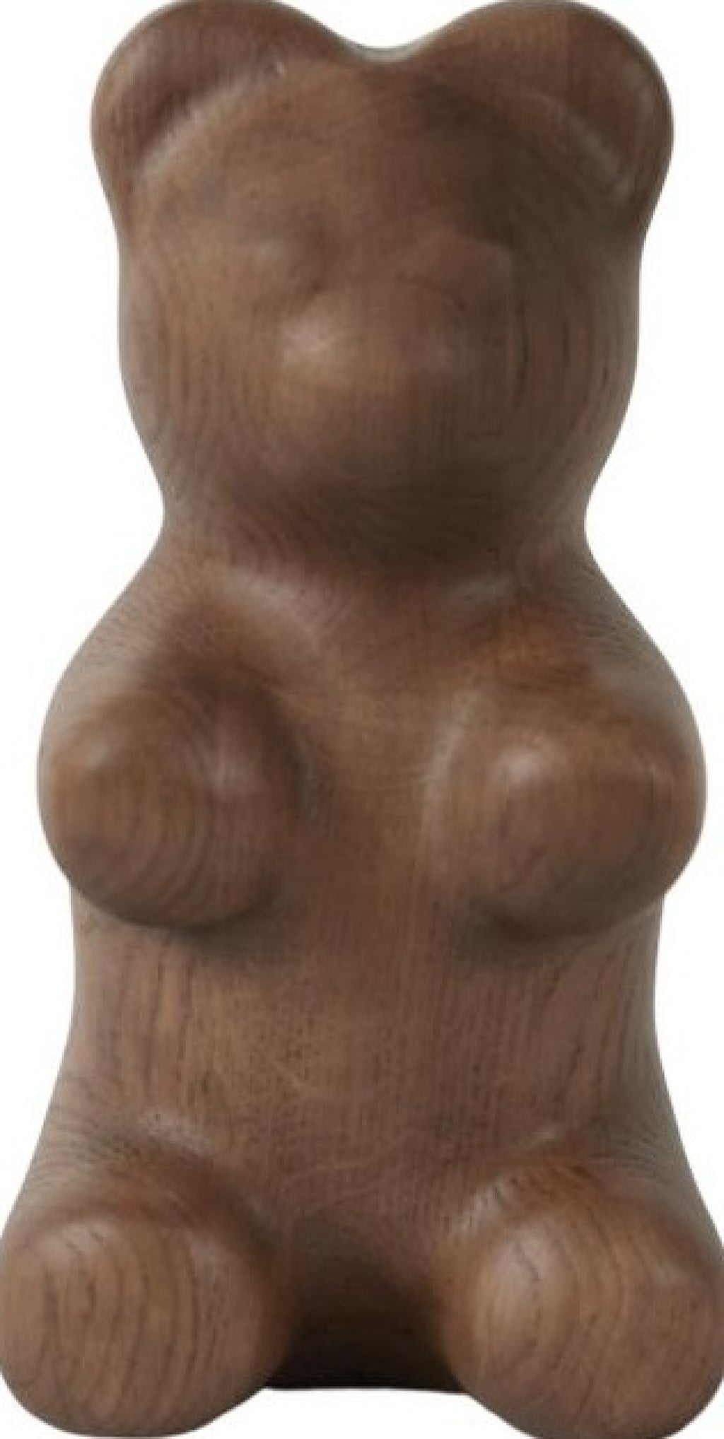 Boyhood Gummy Bear Deco figure oak stained, large
